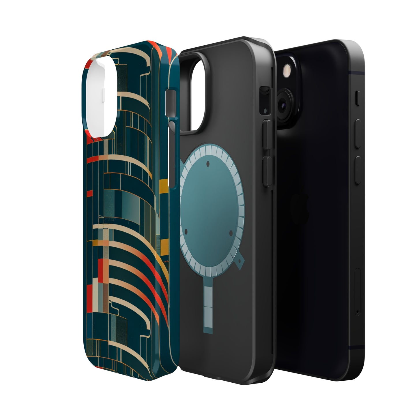 MagSafe Tough iPhone Case - Mecha Modernist