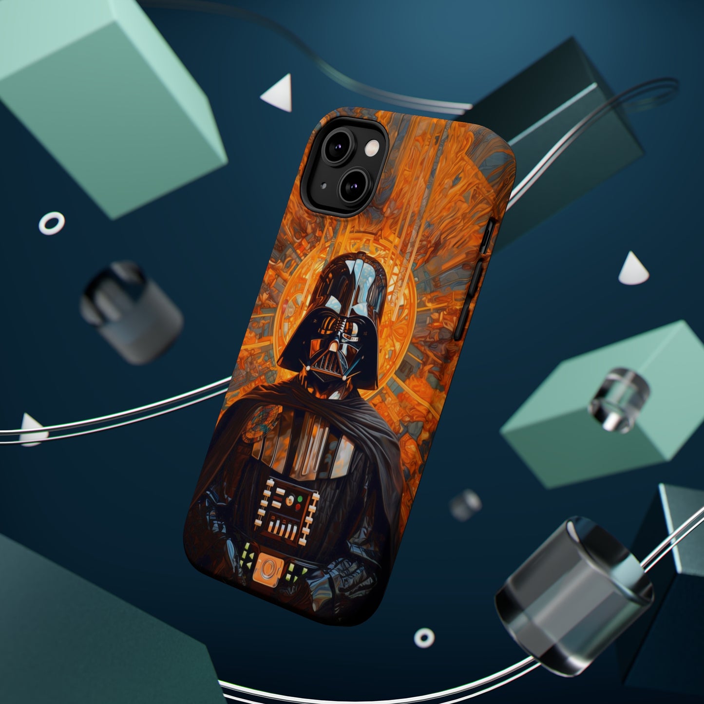 MagSafe Tough iPhone Case - Darth Vader Futurism