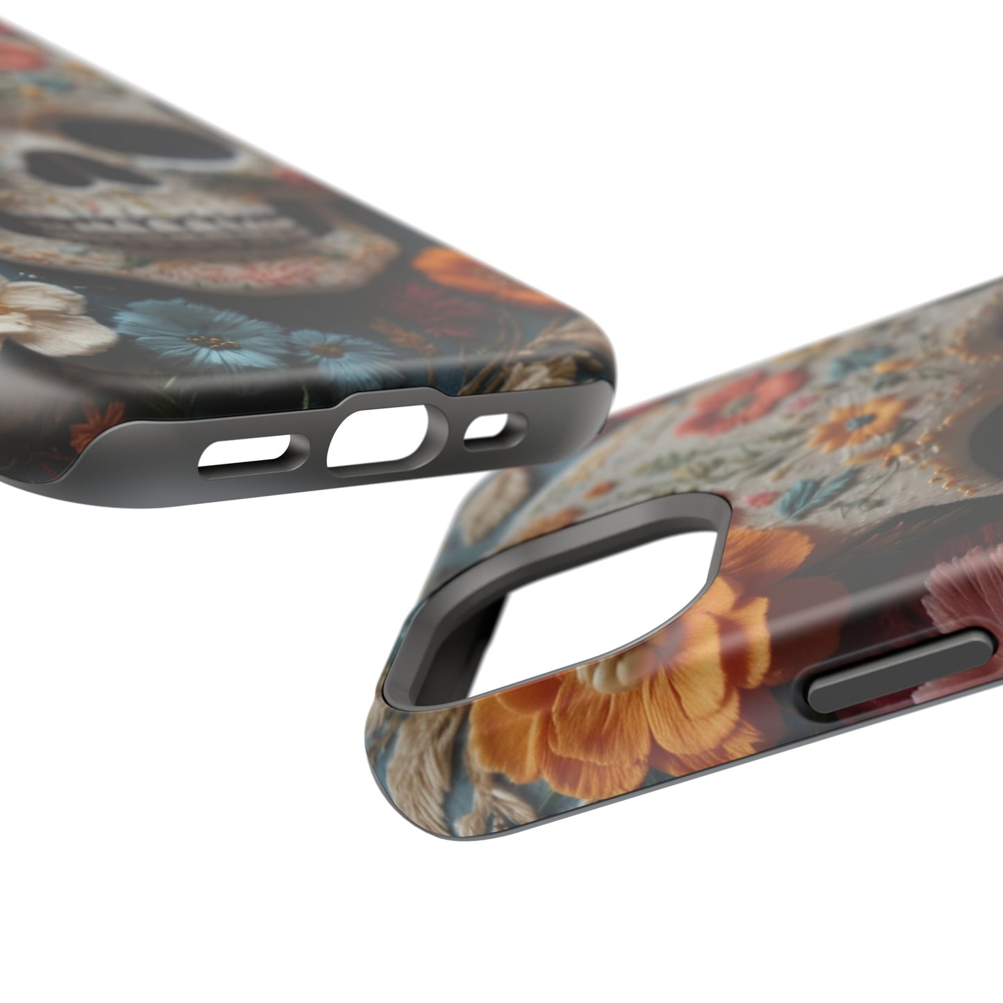 MagSafe Tough iPhone Case - "Embroidery Artistry"