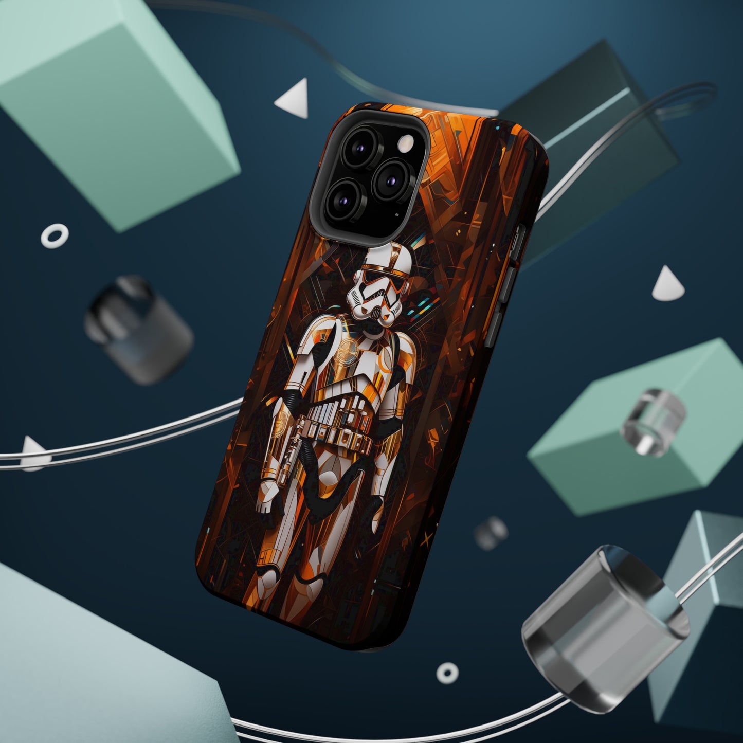 MagSafe Tough iPhone Case - Storm Trooper Art Deco style by Frank Lloyd Wright