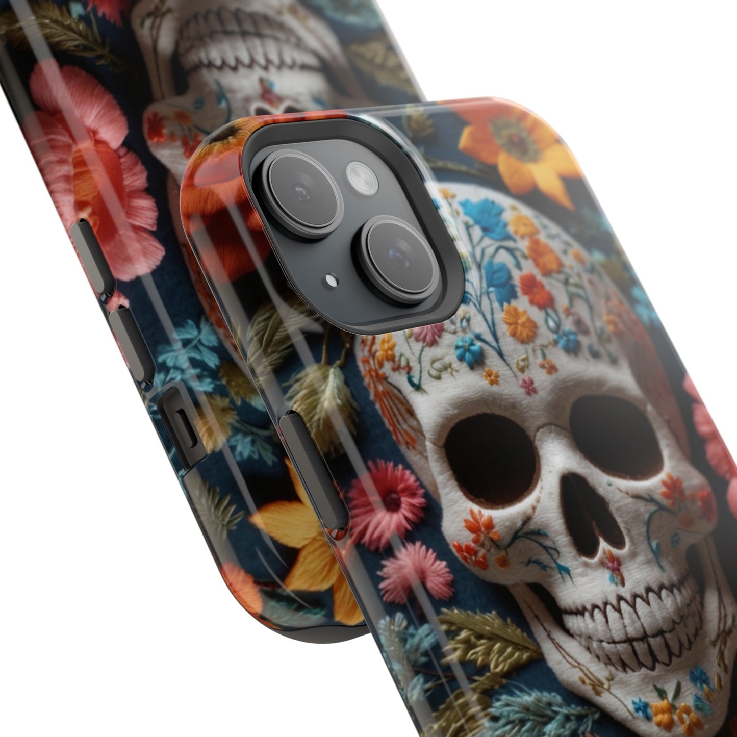 MagSafe Tough iPhone Case - "Embroidery Artistry"