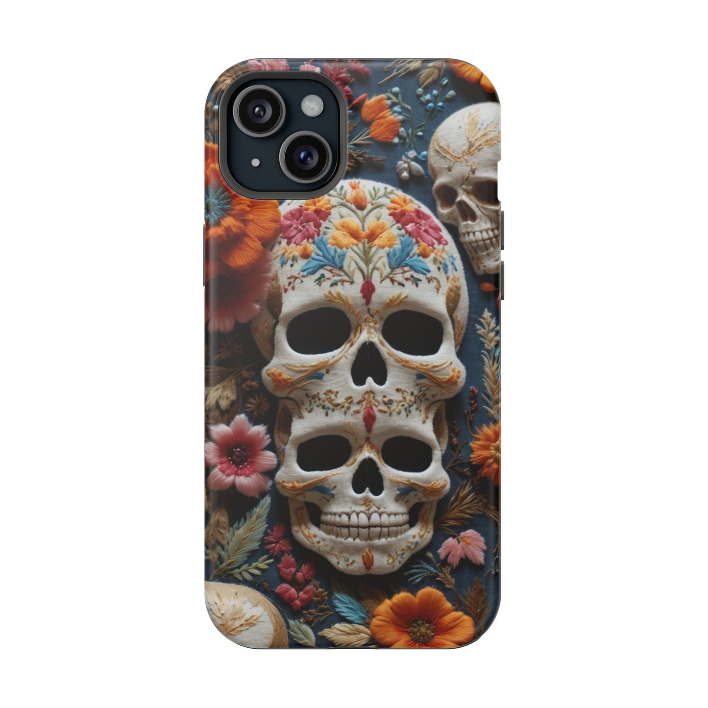 MagSafe Tough iPhone Case - "Artistic Embroidery"