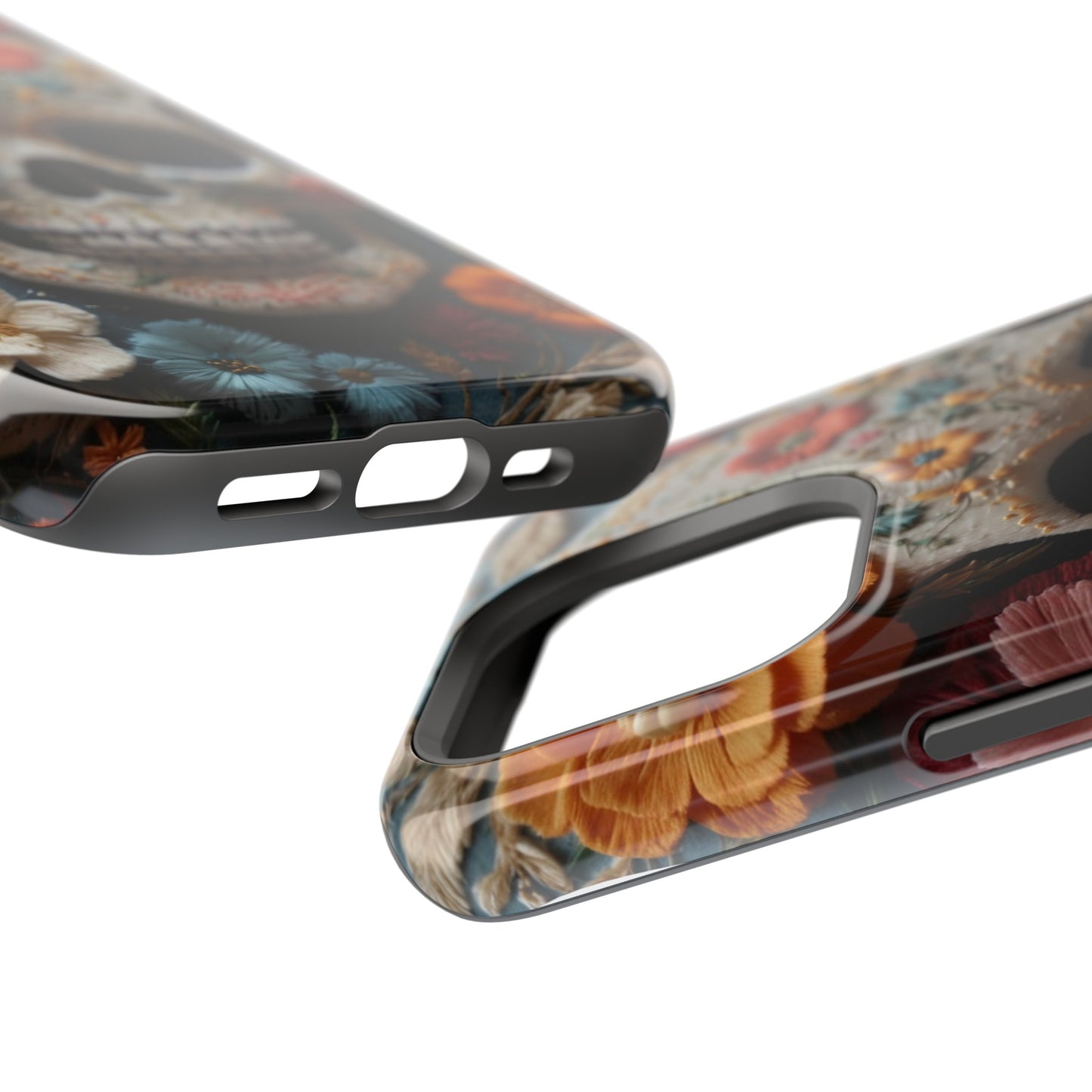 MagSafe Tough iPhone Case - "Embroidery Artistry"