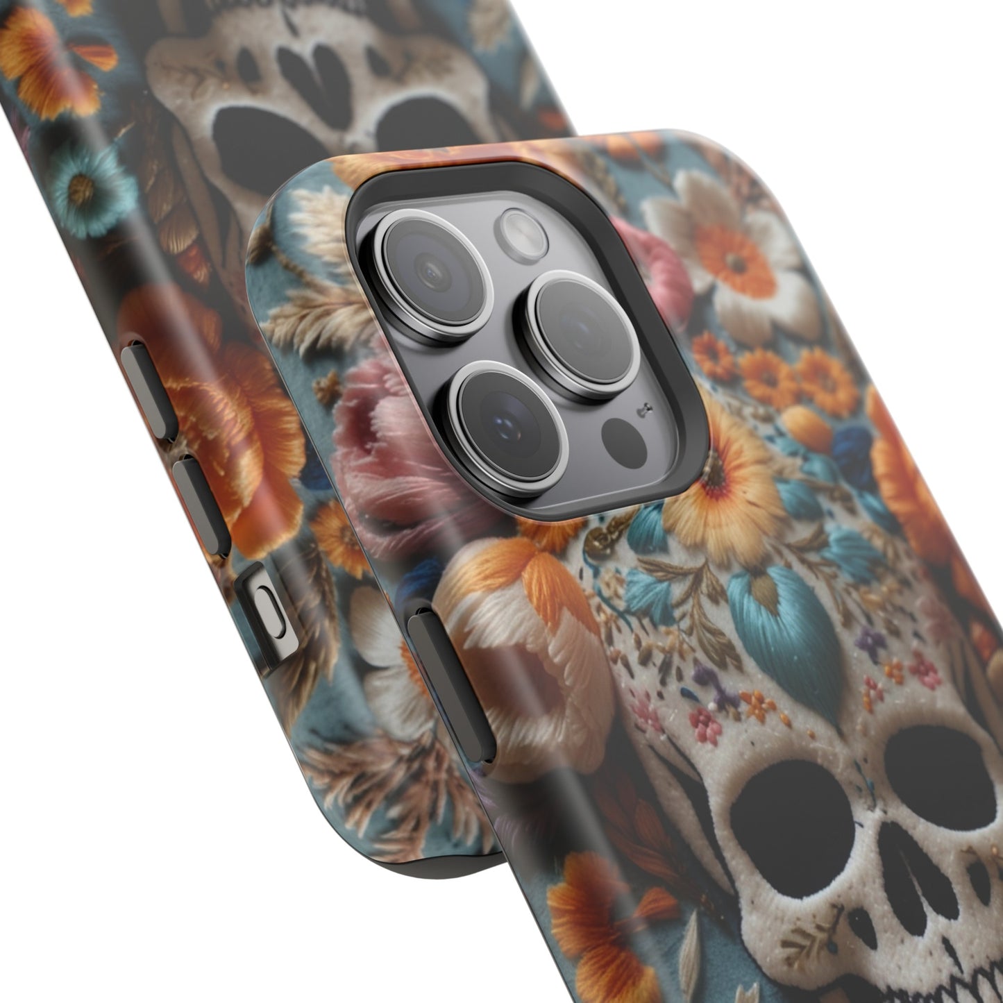 MagSafe Tough iPhone Case - "Embroidery Artistry"