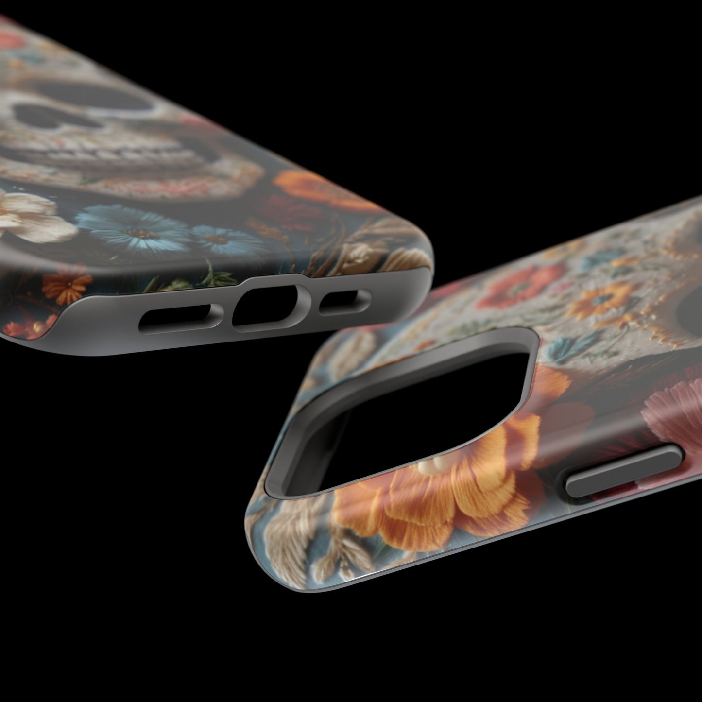 MagSafe Tough iPhone Case - "Embroidery Artistry"