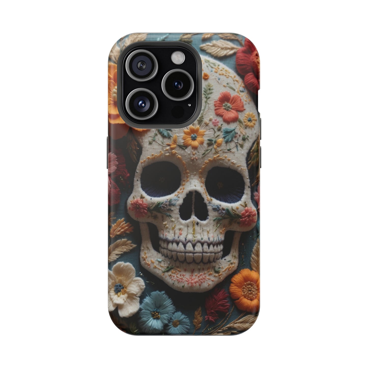 MagSafe Tough iPhone Case - "Embroidery Artistry"