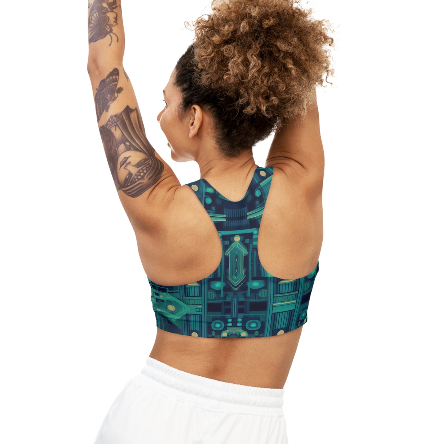 Sports Bra - Annora Phalakasana Space Invader