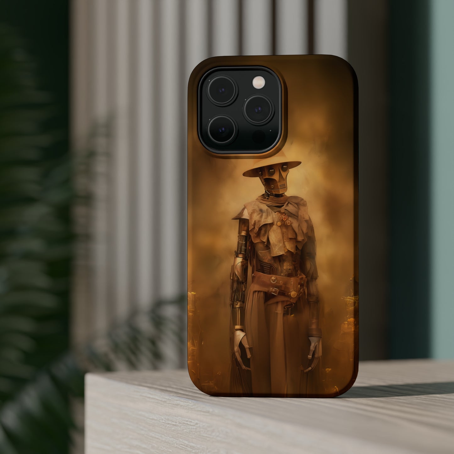 MagSafe Tough iPhone Case - C3P0 Wild West Photography Sepia Vintage Film