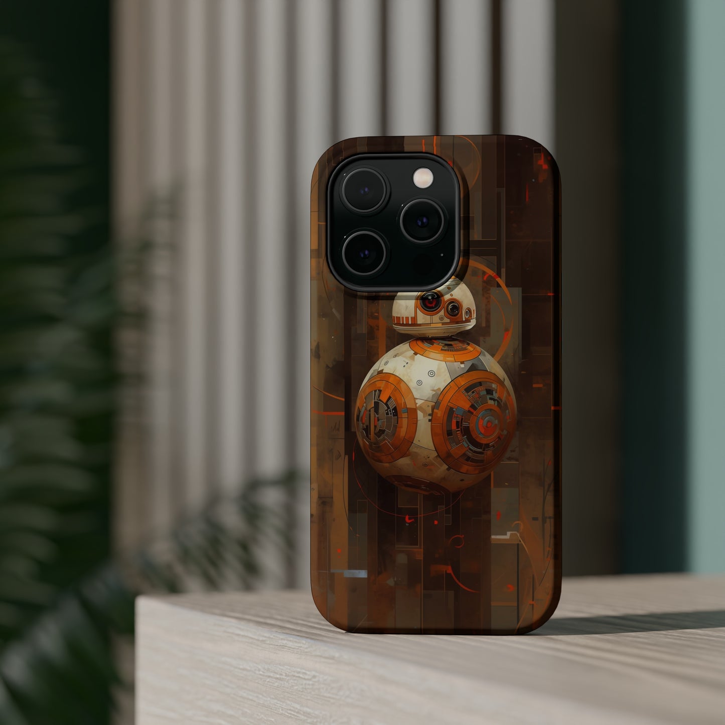 MagSafe Tough iPhone Case - BB-8 Art Deco style by Frank Lloyd Wright