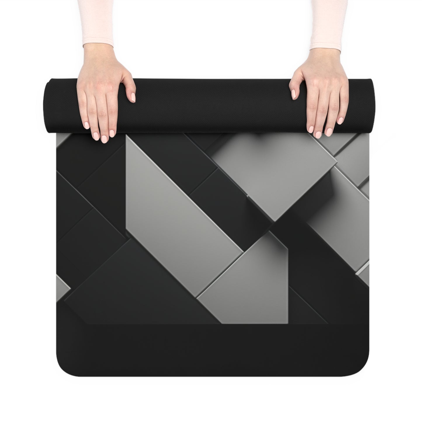Rubber Yoga Mat- Aphrodite’s Jigsaw 01