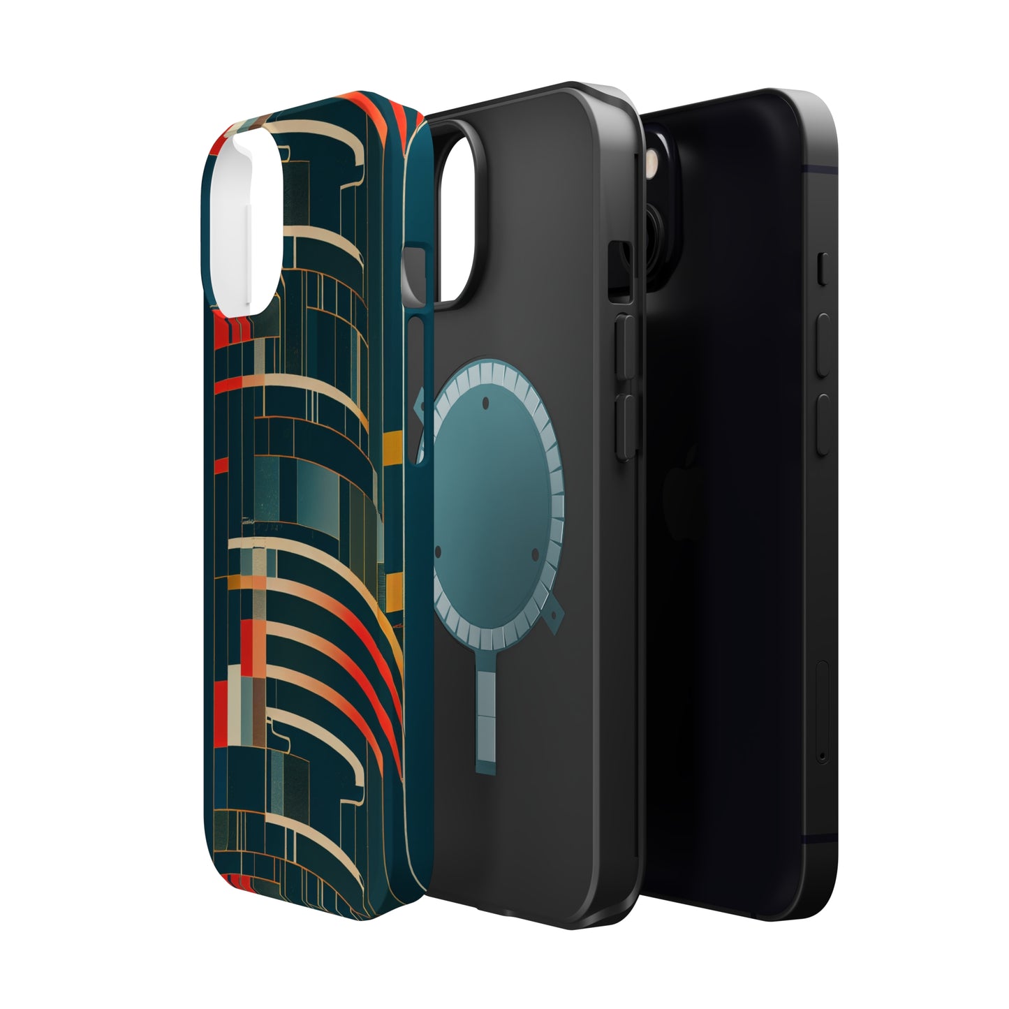 MagSafe Tough iPhone Case - Mecha Modernist