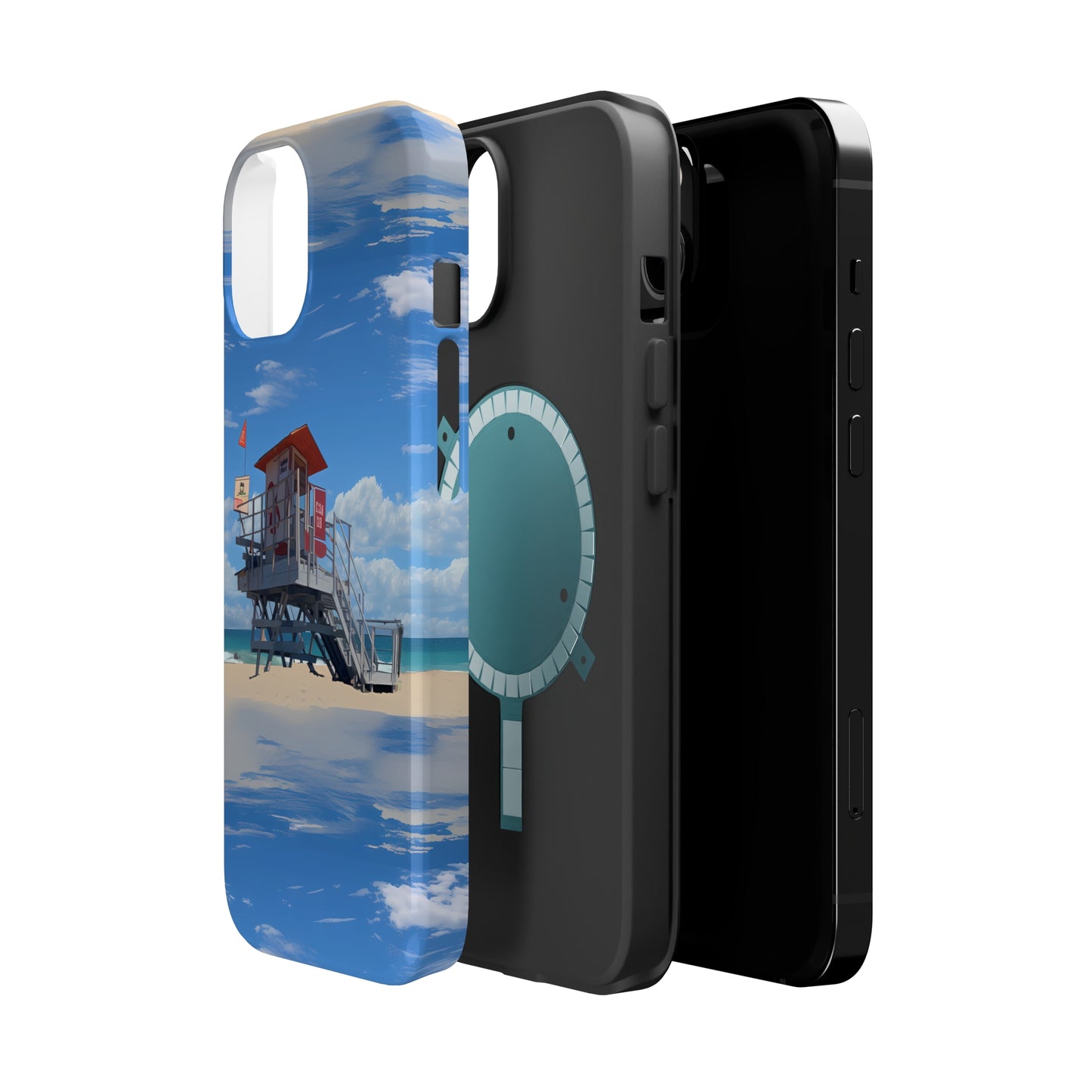 MagSafe Tough iPhone Case - Love and Santa Monica