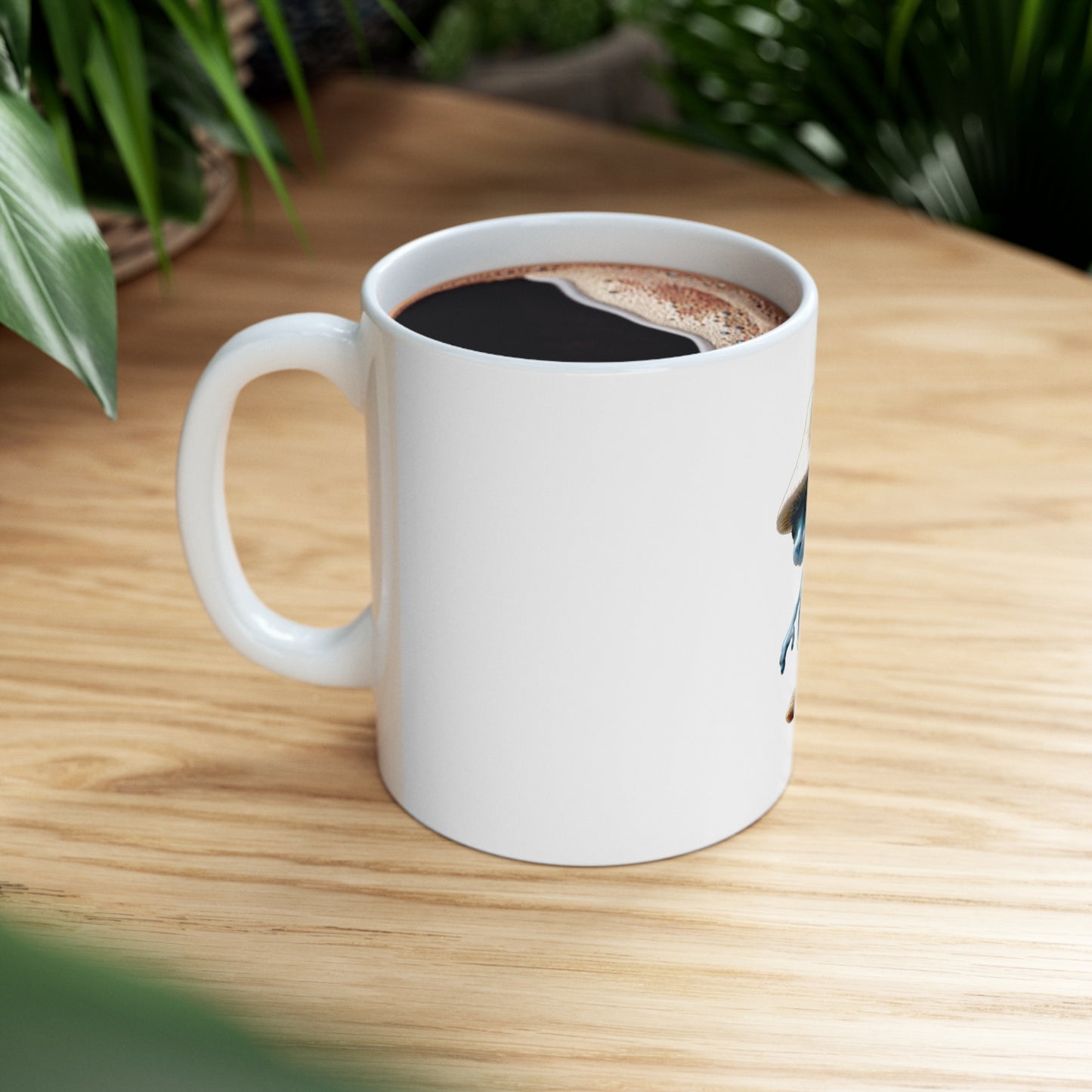 Ceramic Mug 11oz - SmurfCat WeLiveWeLoveWeLie