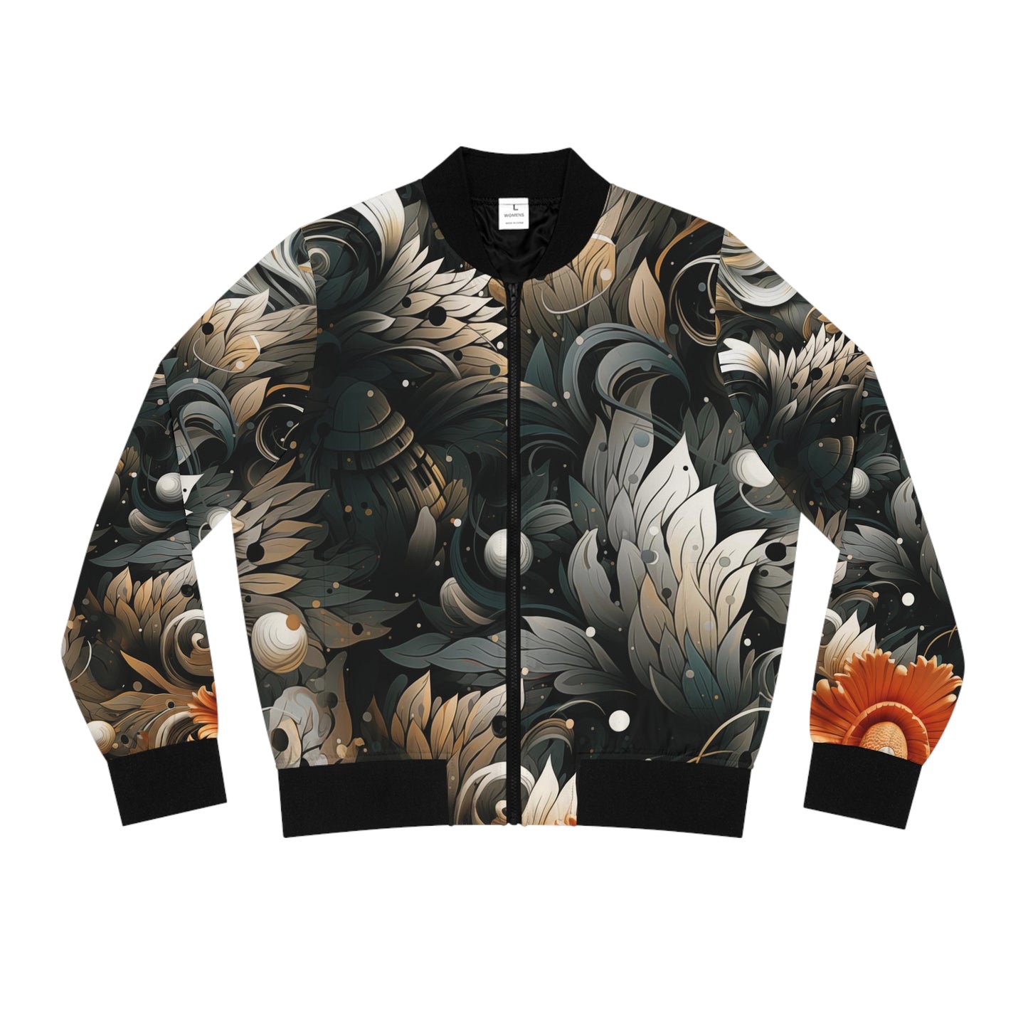 Women's Bomber Jacket - Boba Fett Japanese ink Art