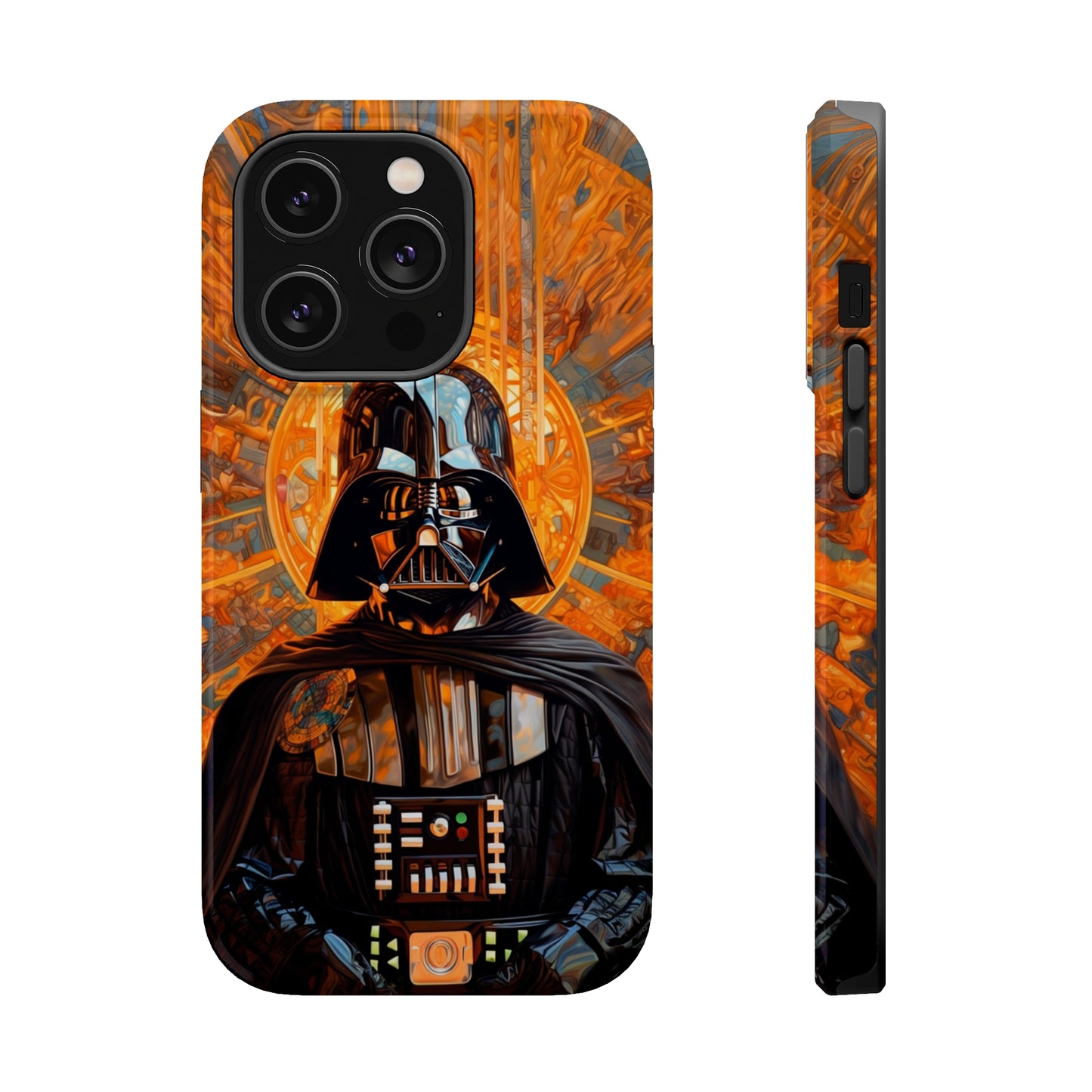 MagSafe Tough iPhone Case - Darth Vader Futurism