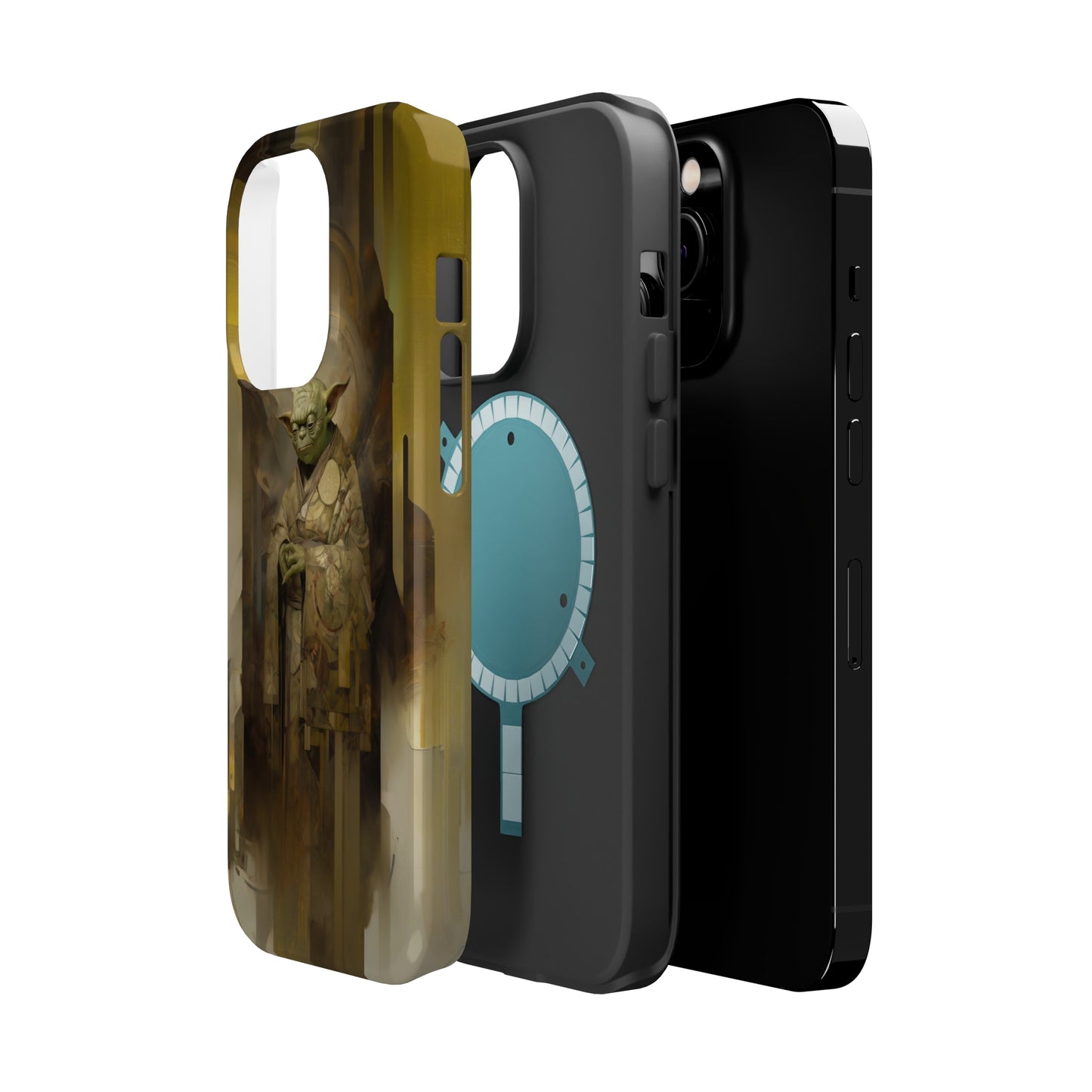 MagSafe Tough iPhone Case - Yoda Yukiyo E Art Portrait