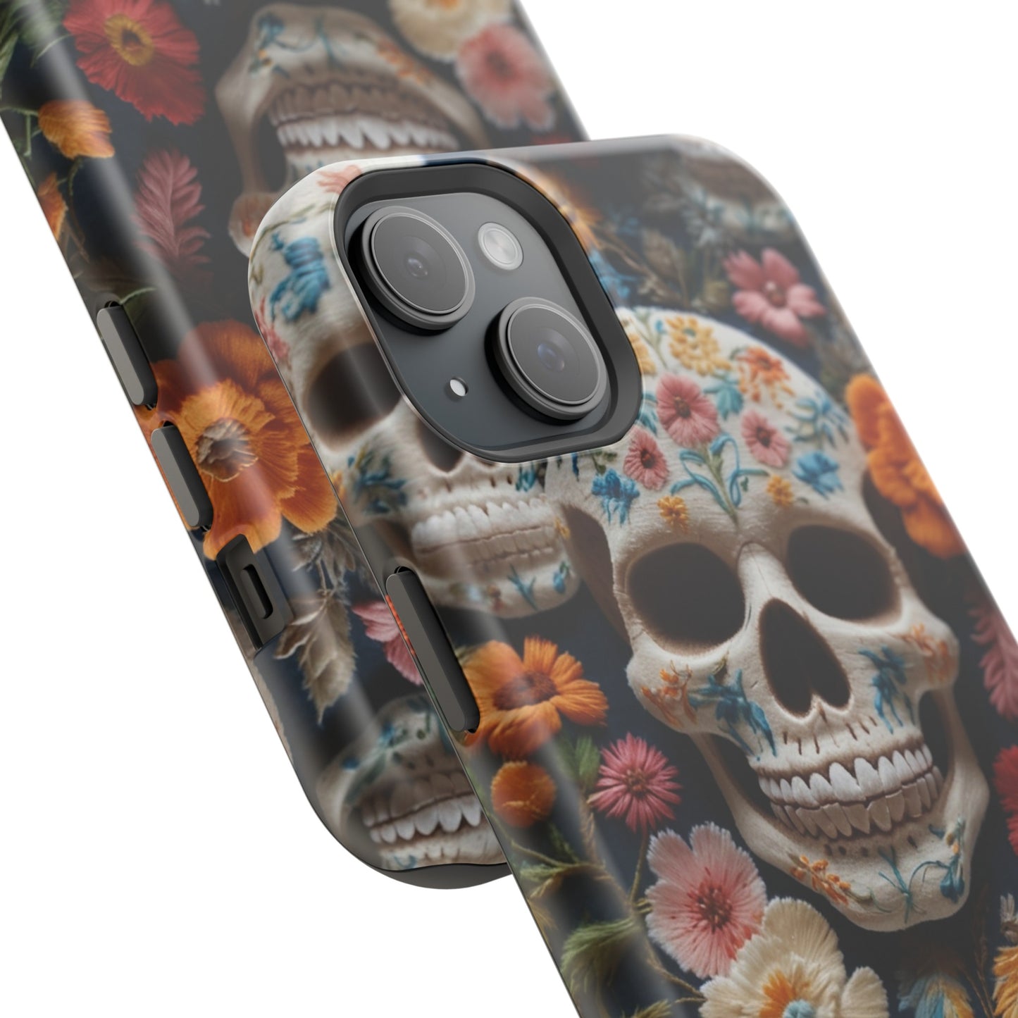 MagSafe Tough iPhone Case - "Embroidery Artistry"