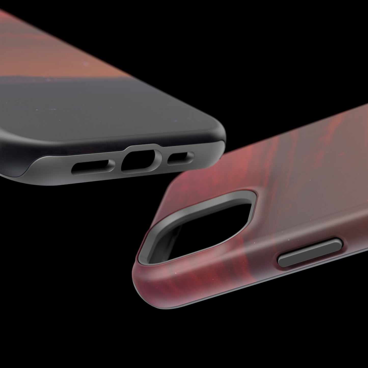 MagSafe Tough iPhone Case - Galactic Synthwave