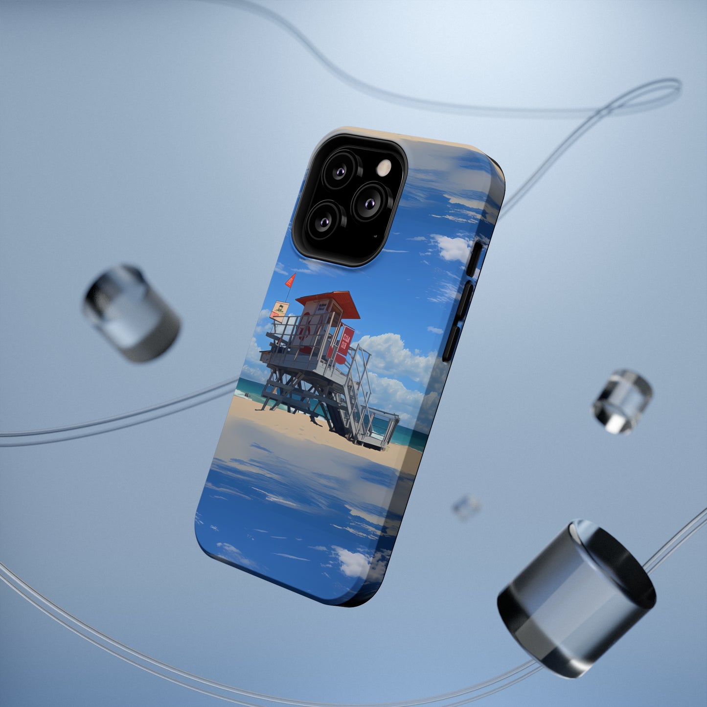 MagSafe Tough iPhone Case - Love and Santa Monica