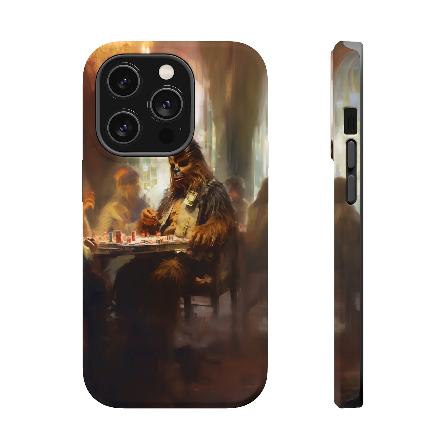 MagSafe Tough iPhone Case - ChewbaccaPlaying Poker