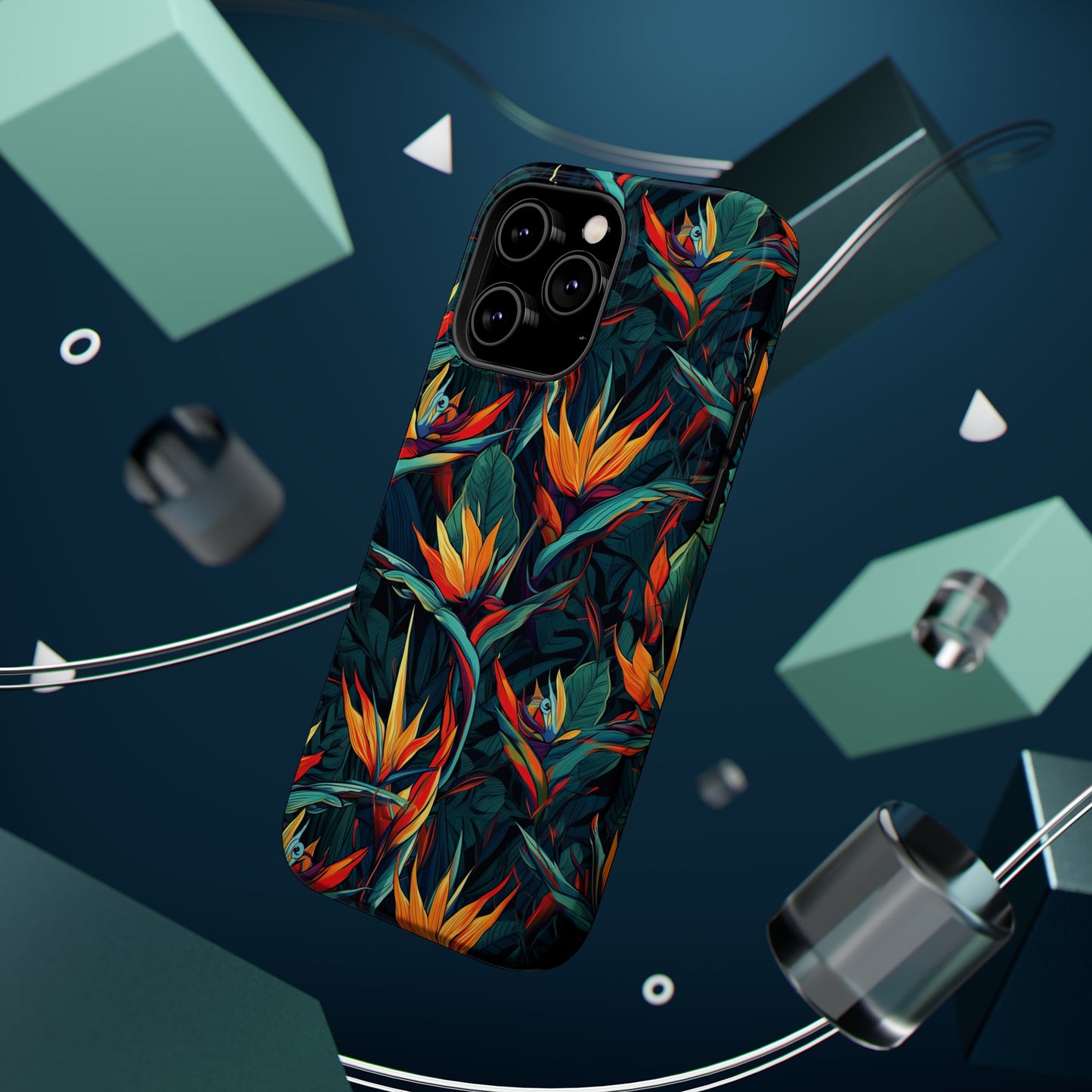 MagSafe Tough iPhone Case - Bird of Paradise