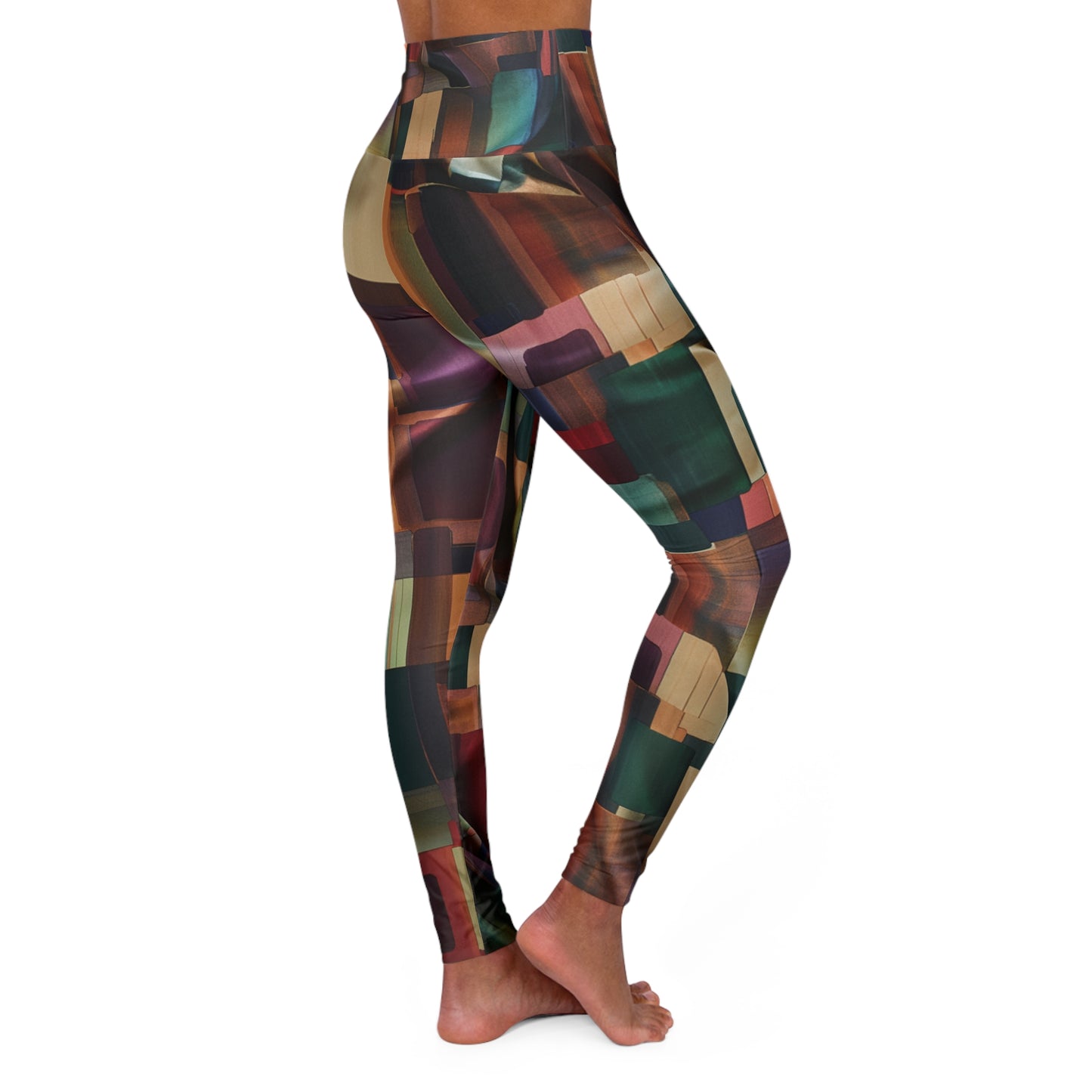 High Waisted Leggings - Vermeer-Provence.