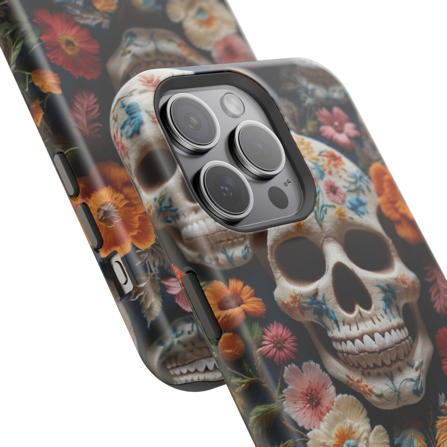 MagSafe Tough iPhone Case - "Embroidery Artistry"