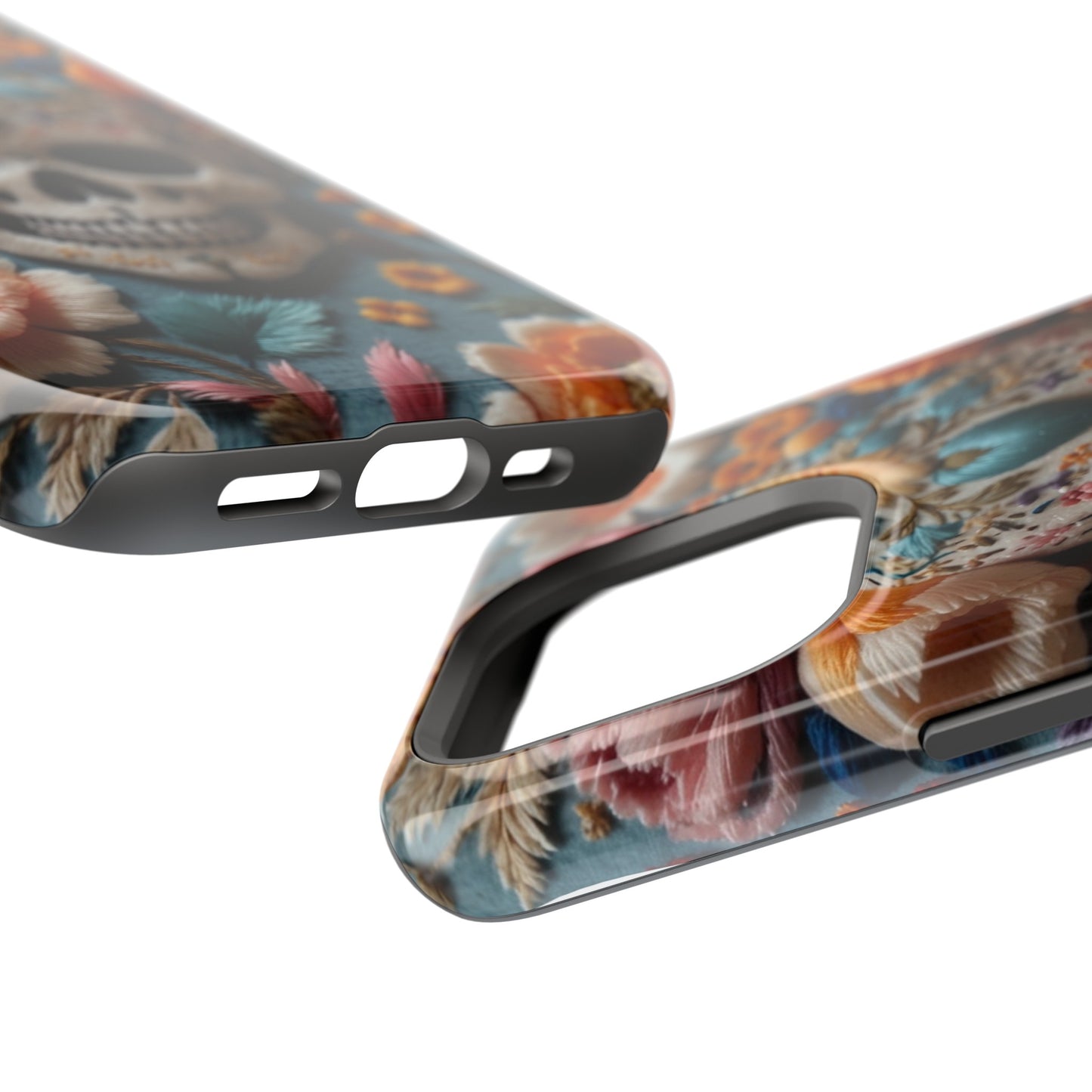 MagSafe Tough iPhone Case - "Embroidery Artistry"