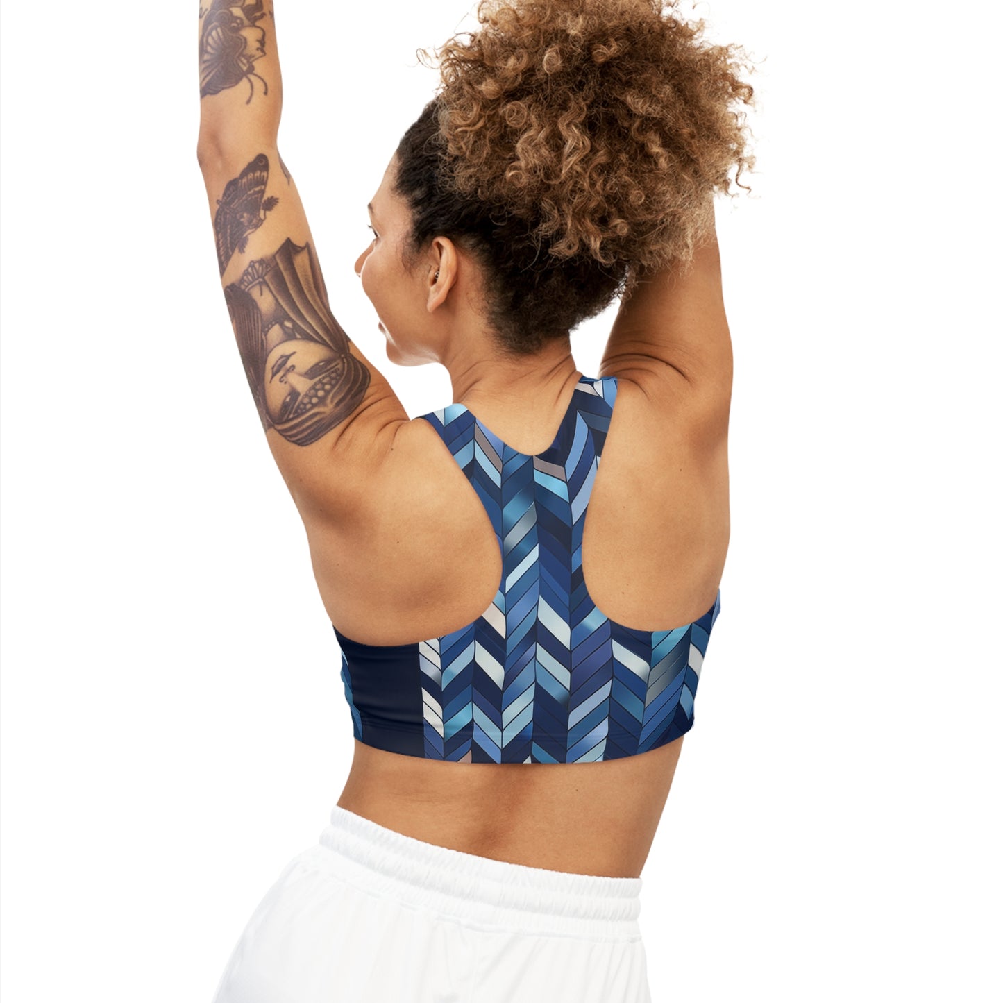 Sports Bra - Hildegund Bitilasana Chevron