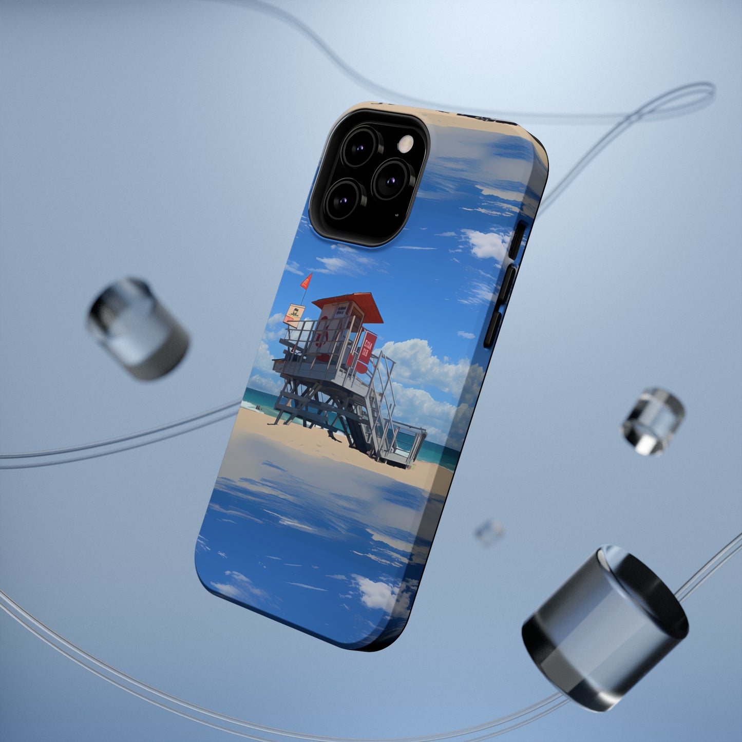 MagSafe Tough iPhone Case - Love and Santa Monica