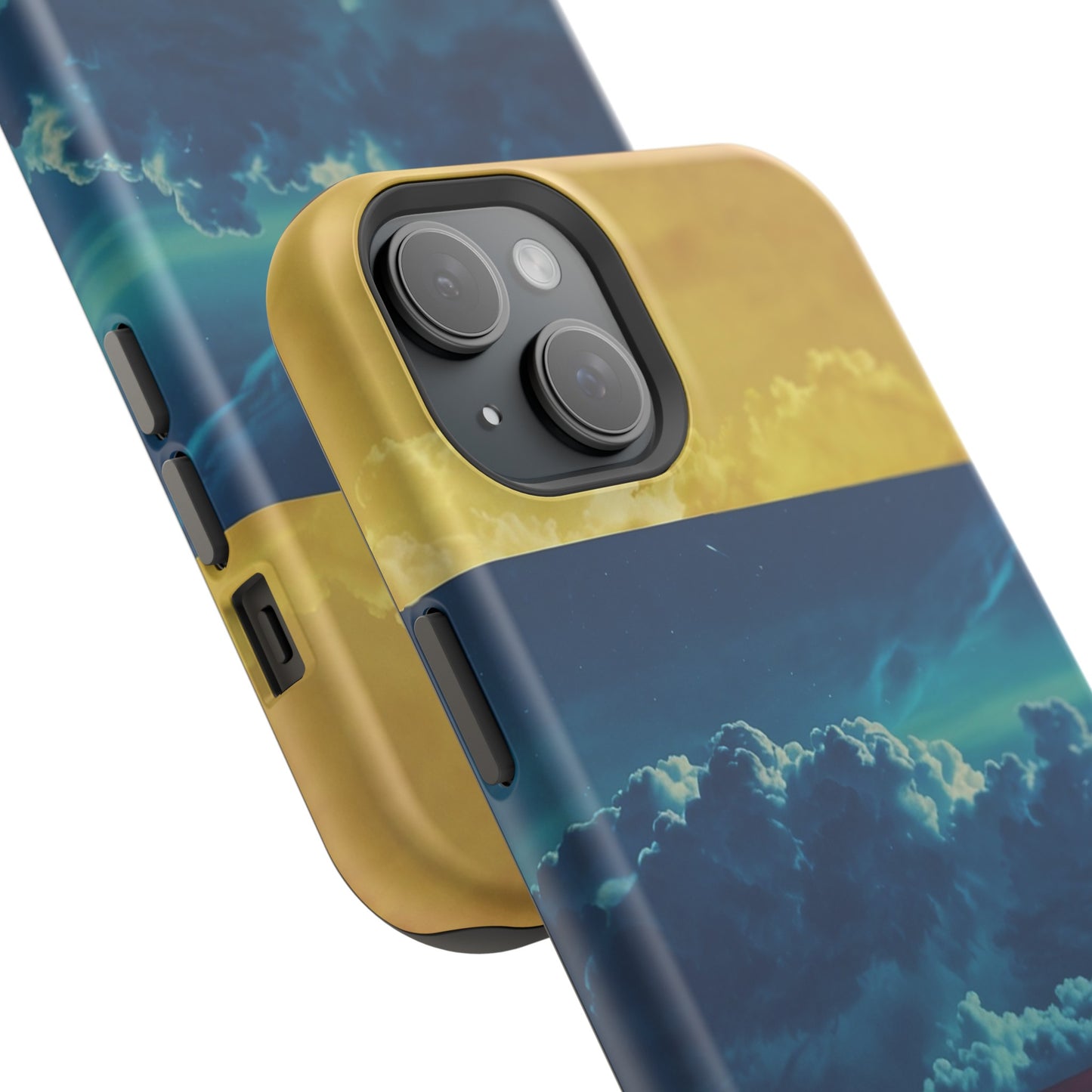 MagSafe Tough iPhone Case - "Nebula Synthwave"