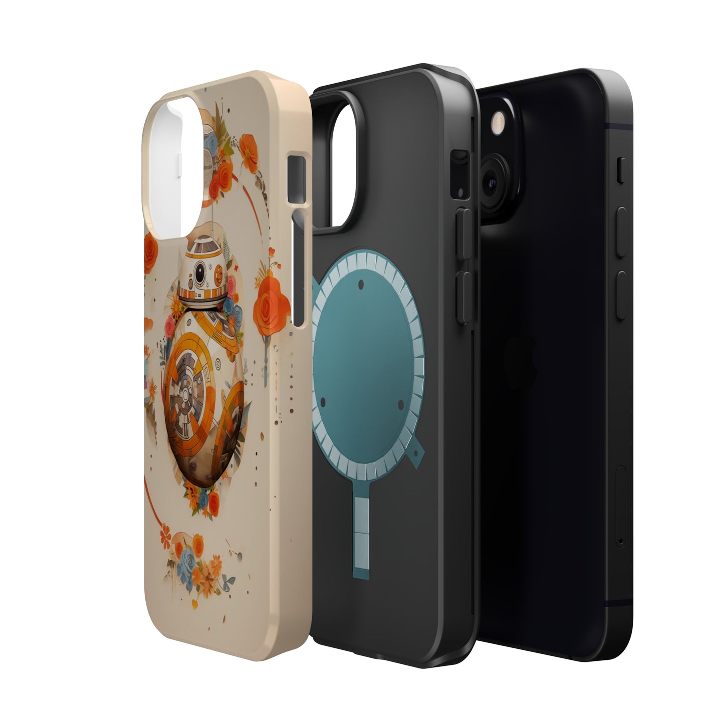 MagSafe Tough iPhone Case - BB-8 Paper Cut Craft Illustration