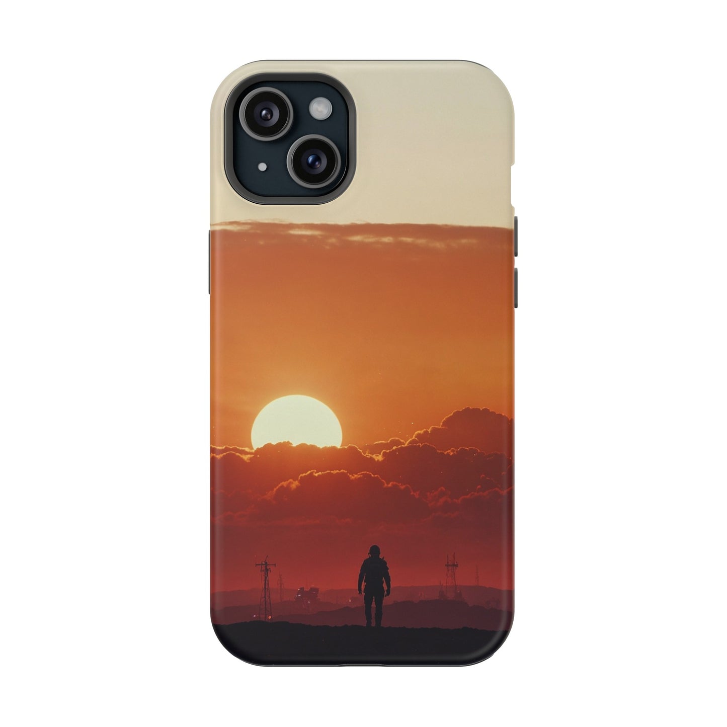 MagSafe Tough iPhone Case - Galactic Synthwave