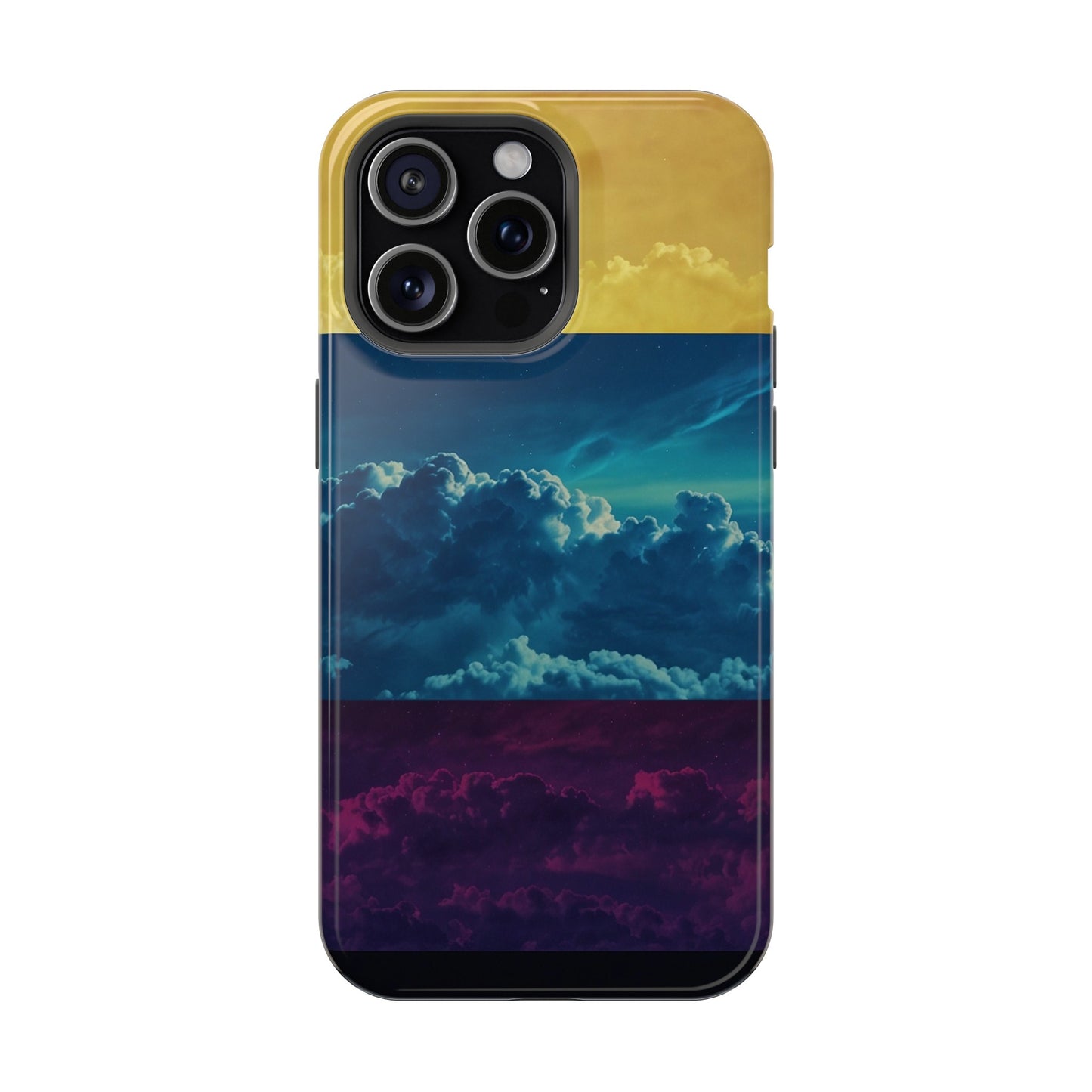 MagSafe Tough iPhone Case - "Nebula Synthwave"