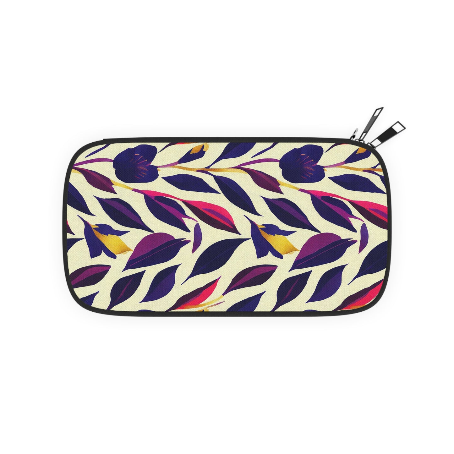 Passport Wallet - Violet Flourish Damask