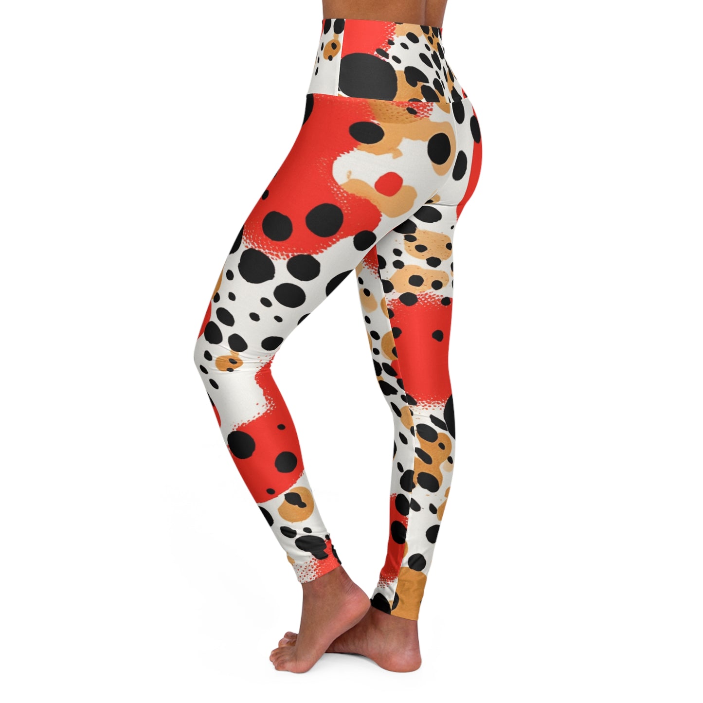 High Waisted Leggings - Amberite