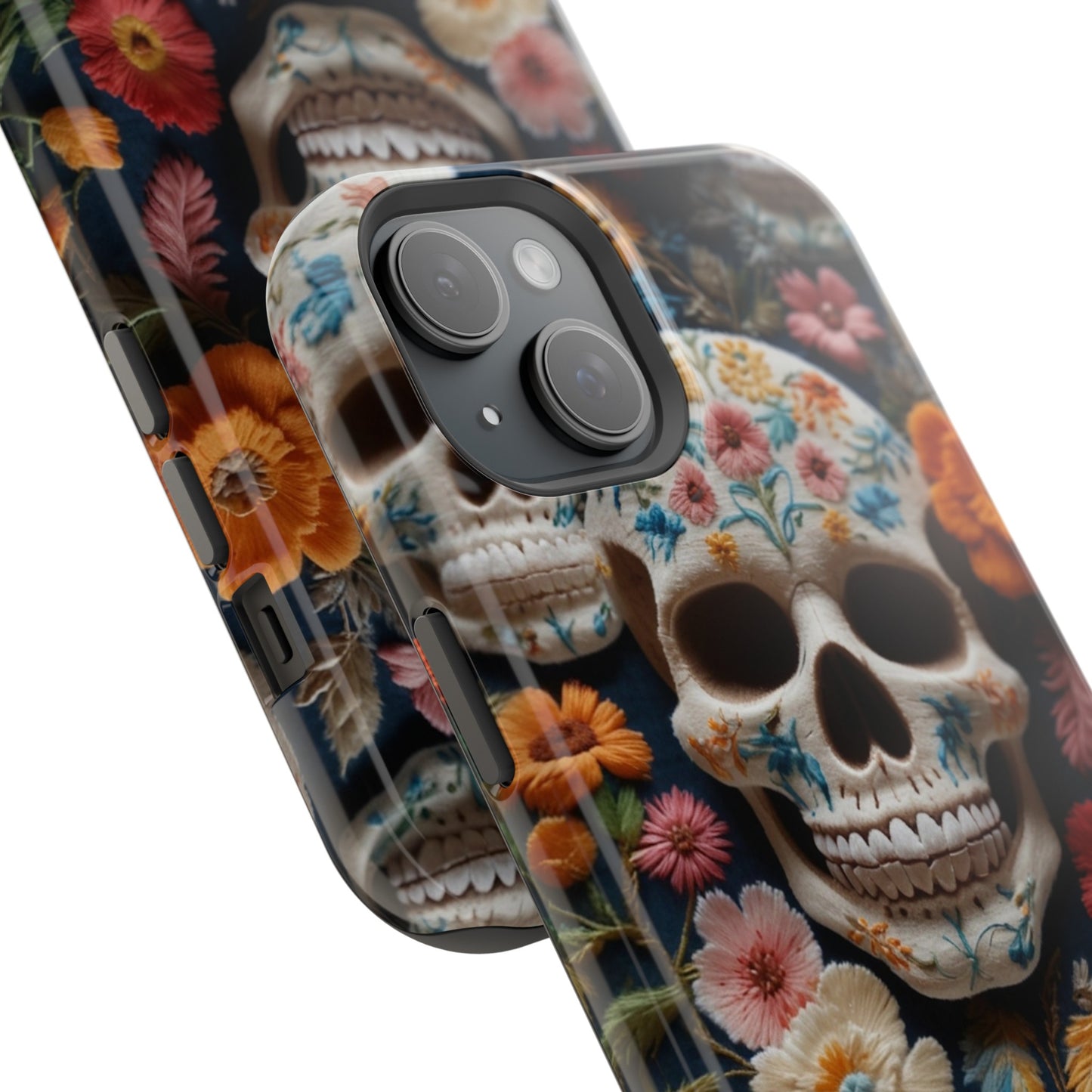 MagSafe Tough iPhone Case - "Embroidery Artistry"