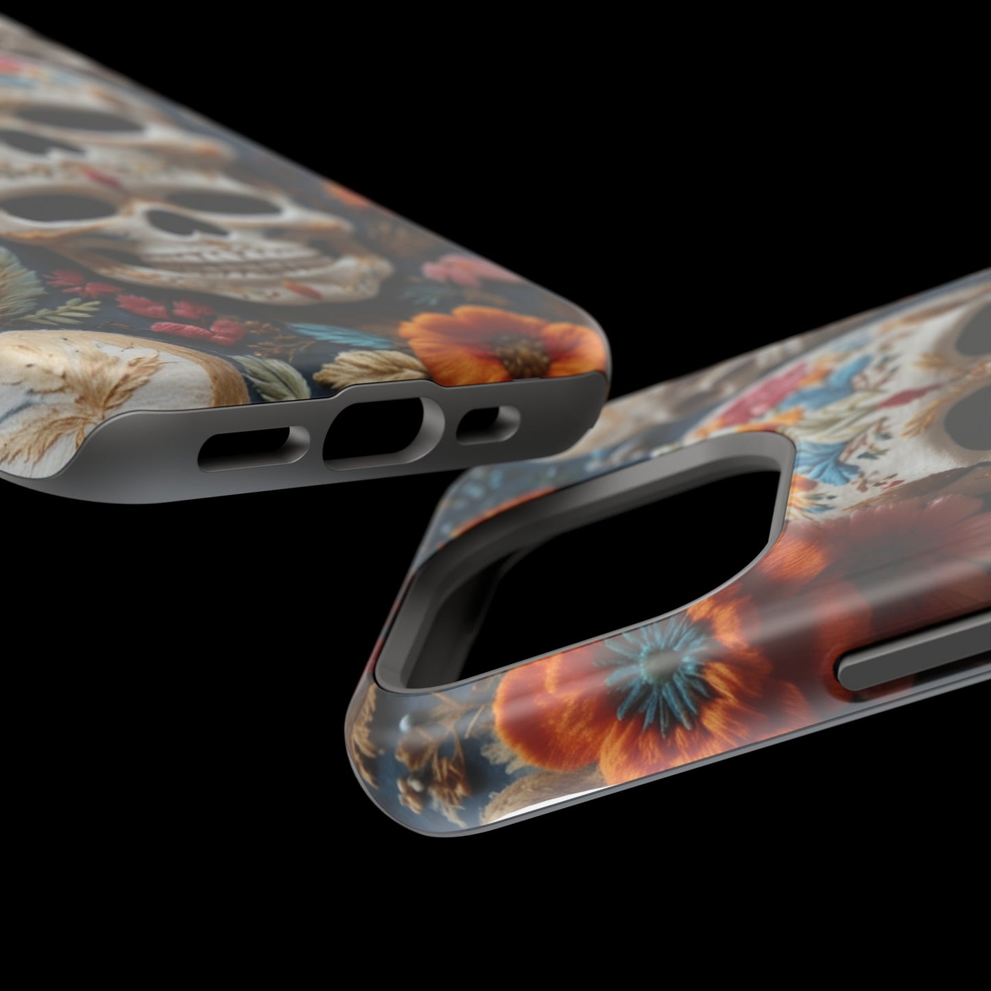 MagSafe Tough iPhone Case - "Artistic Embroidery"