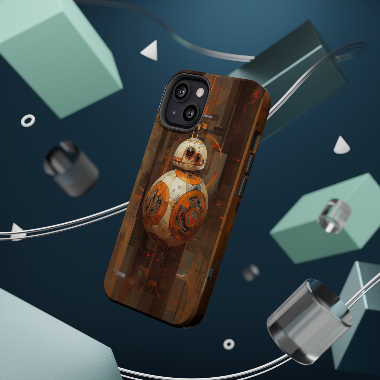 MagSafe Tough iPhone Case - BB-8 Art Deco style by Frank Lloyd Wright