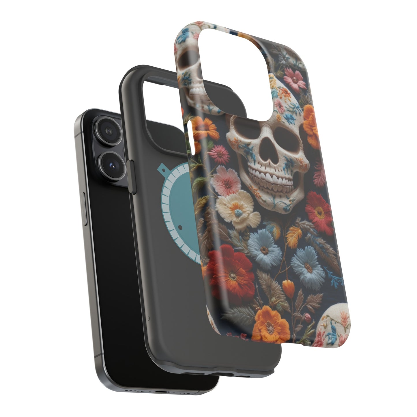 MagSafe Tough iPhone Case - "Embroidery Artistry"