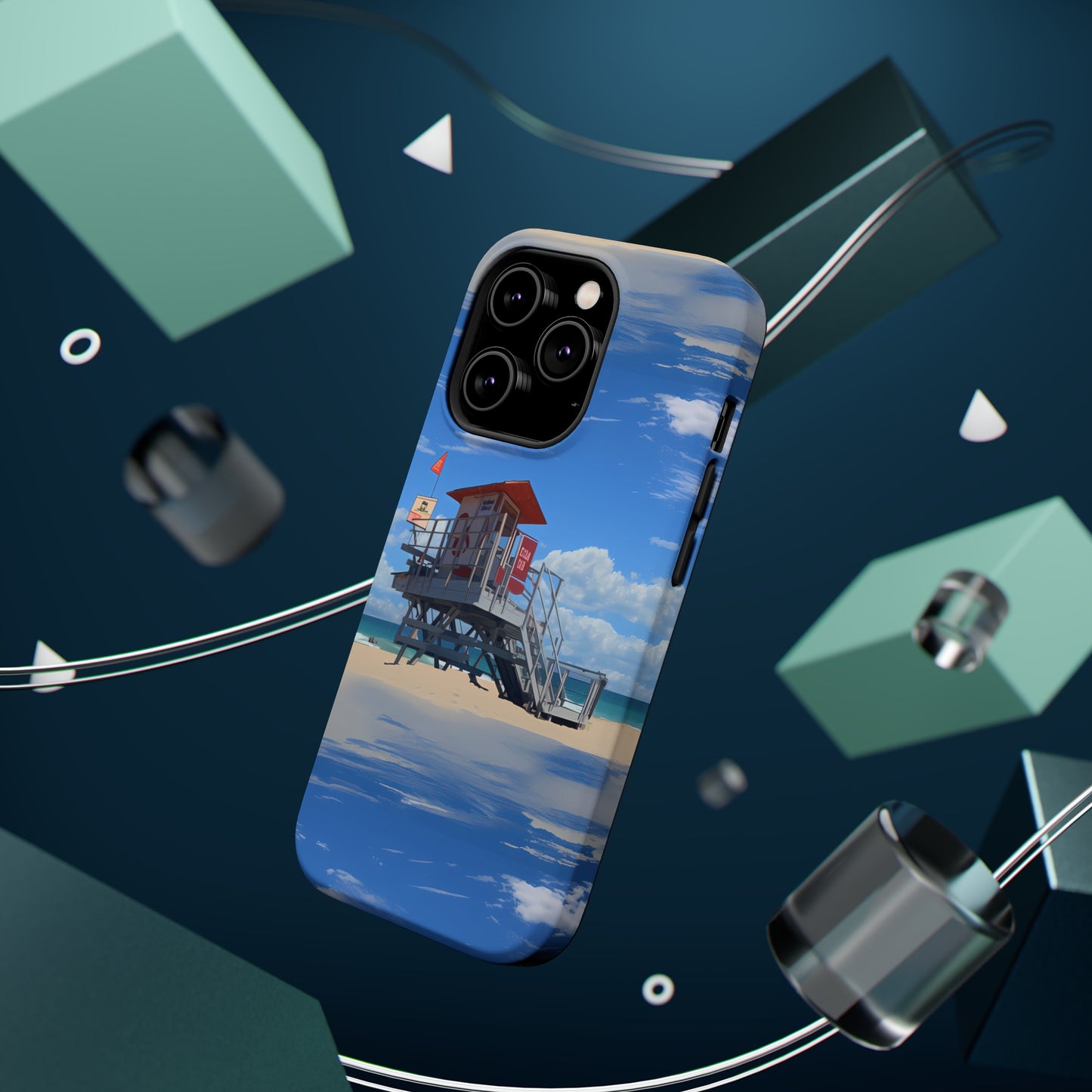 MagSafe Tough iPhone Case - Love and Santa Monica