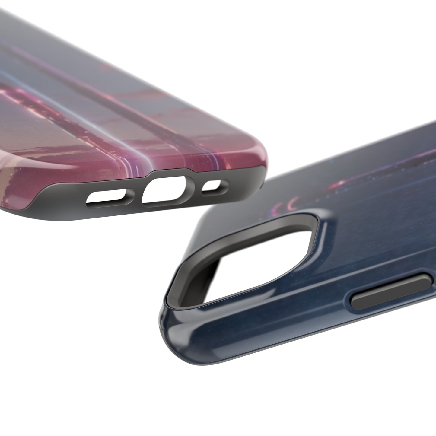 MagSafe Tough iPhone Case - Galactic Cyberpunk