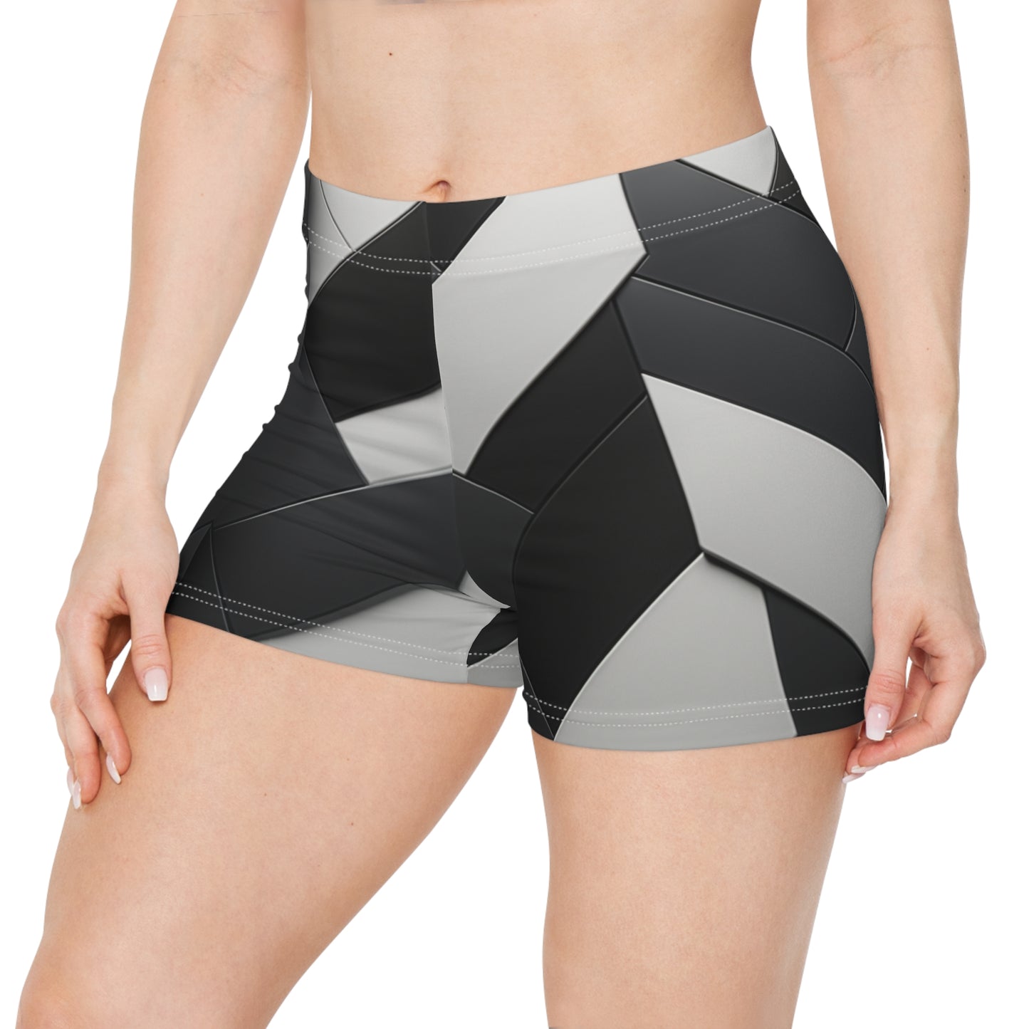 Workout Shorts - Aphrodite’s Jigsaw 01