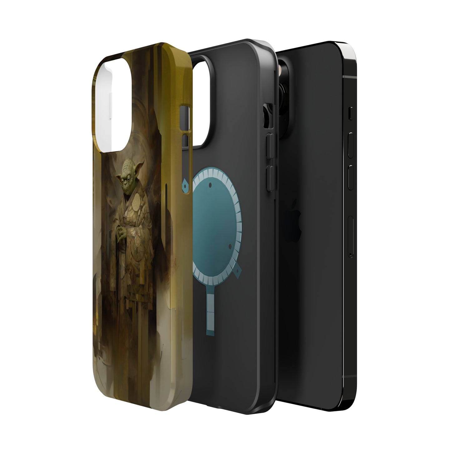 MagSafe Tough iPhone Case - Yoda Yukiyo E Art Portrait