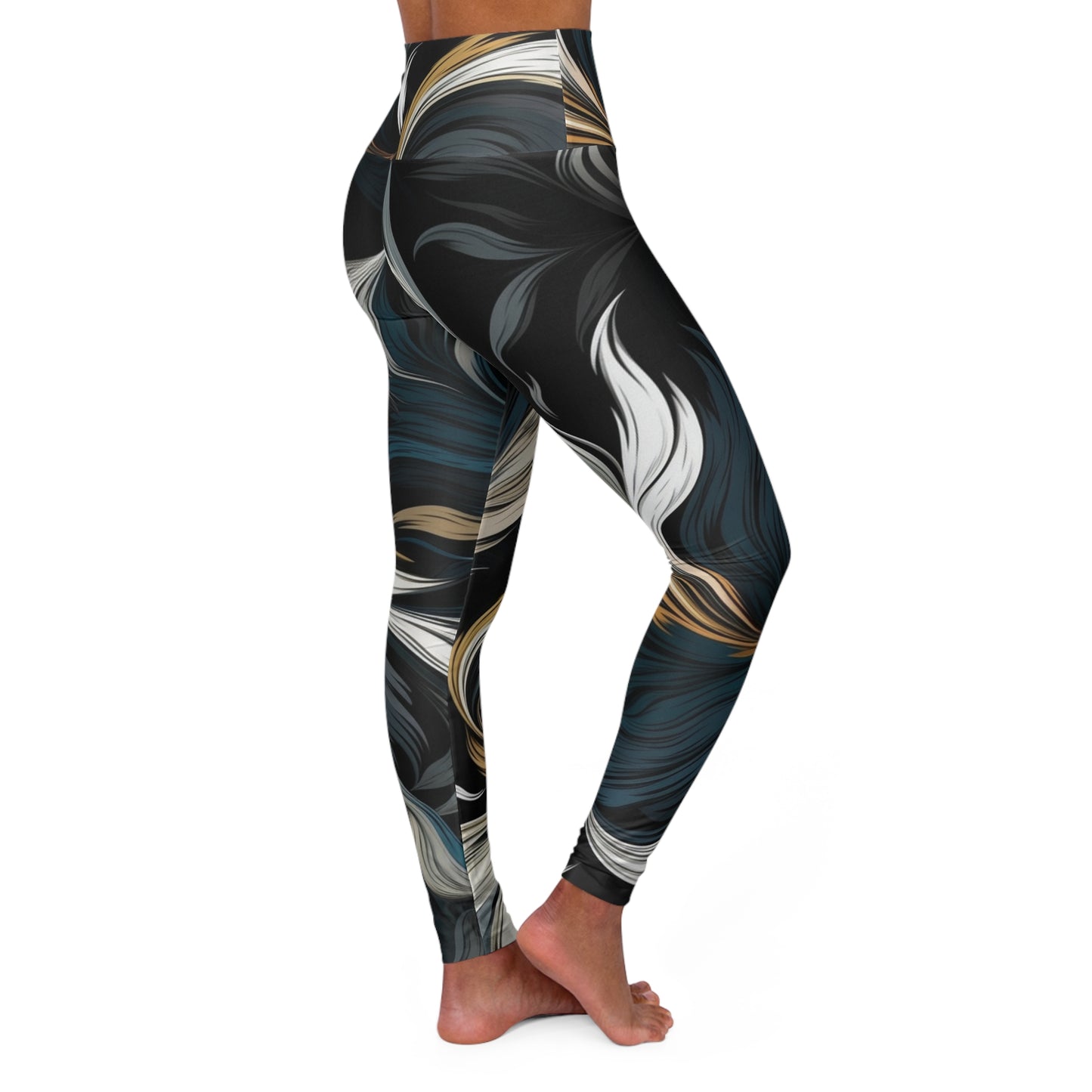 High Waisted Leggings - Amberite
