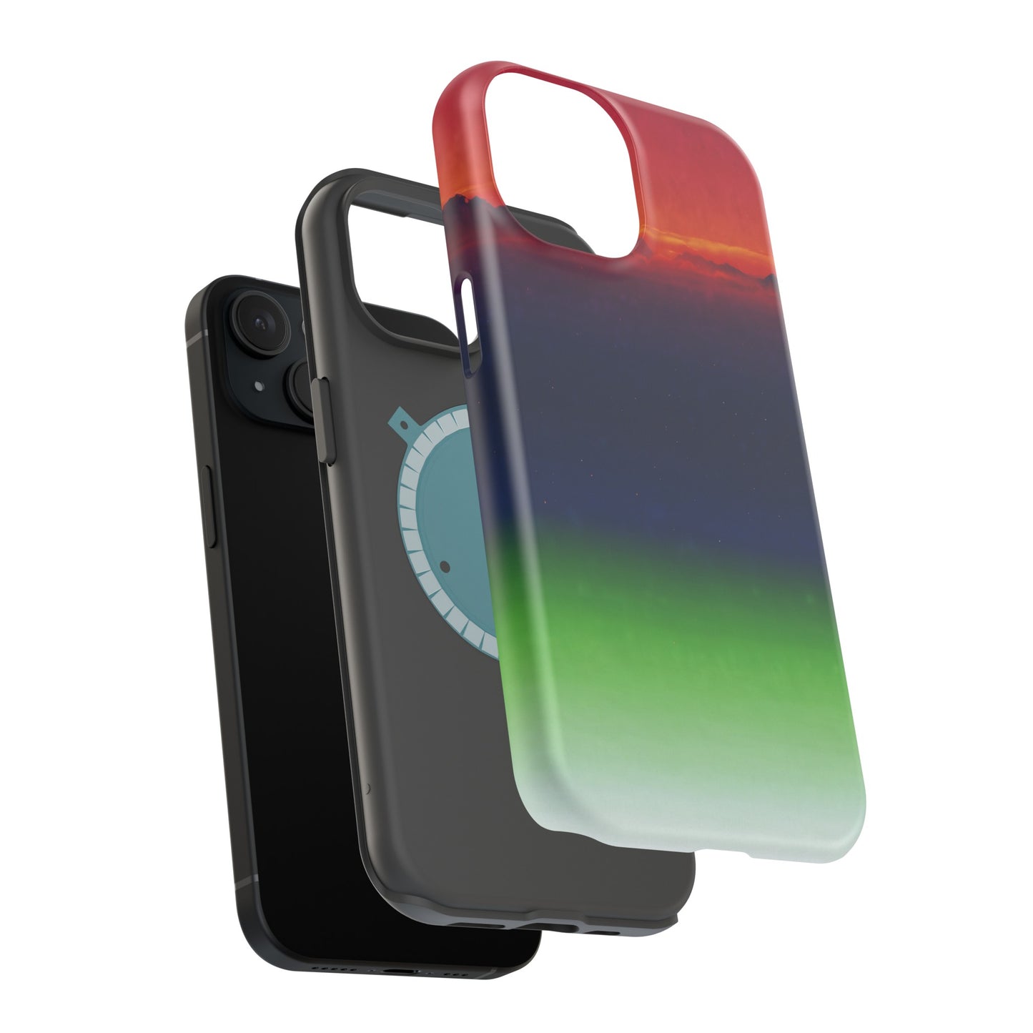 MagSafe Tough iPhone Case - "Cosmic Cyberpunk"