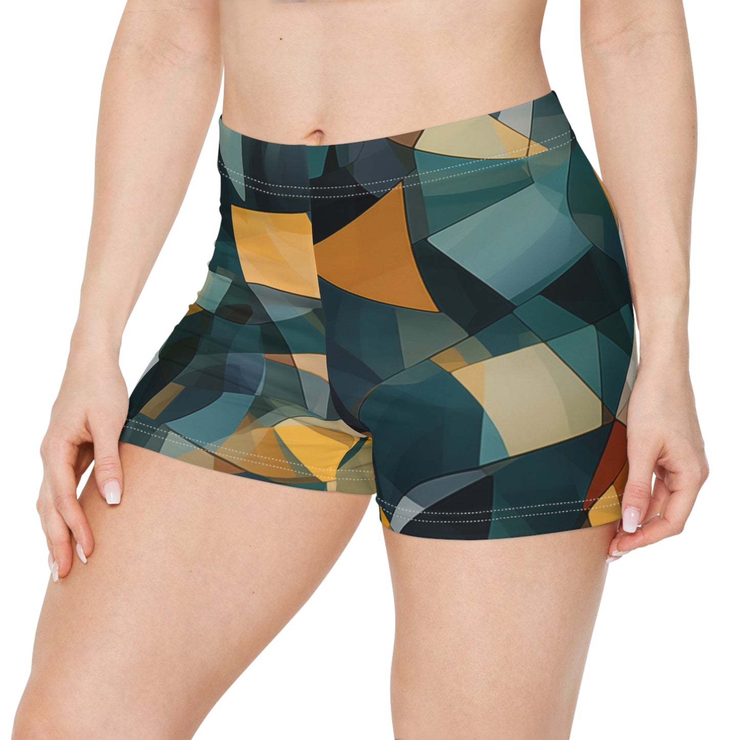 Workout Shorts - Madalena Madrid Madras