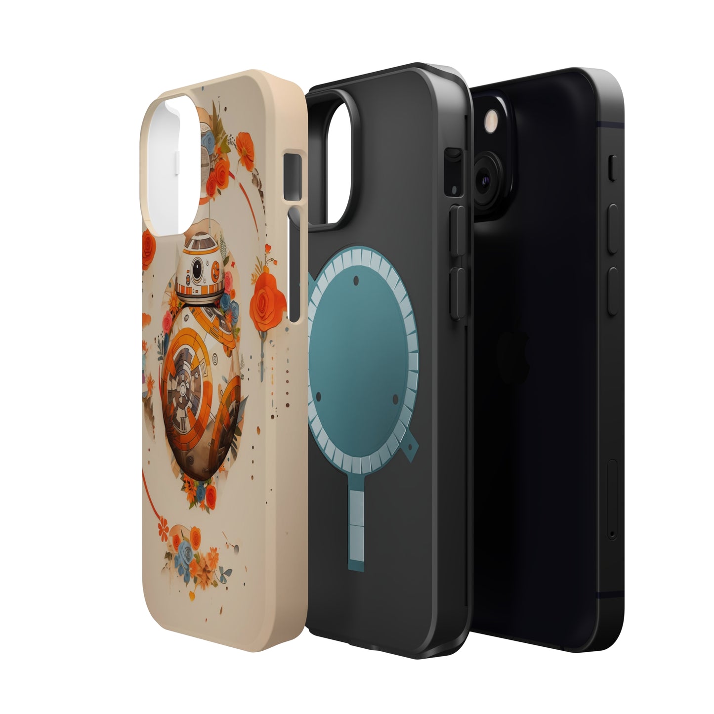 MagSafe Tough iPhone Case - BB-8 Paper Cut Craft Illustration