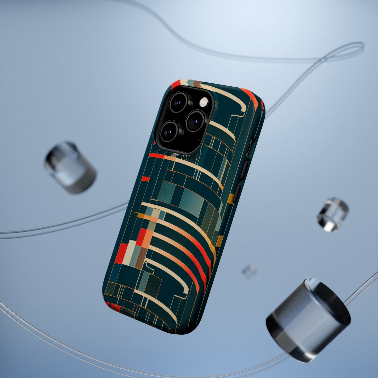 MagSafe Tough iPhone Case - Mecha Modernist