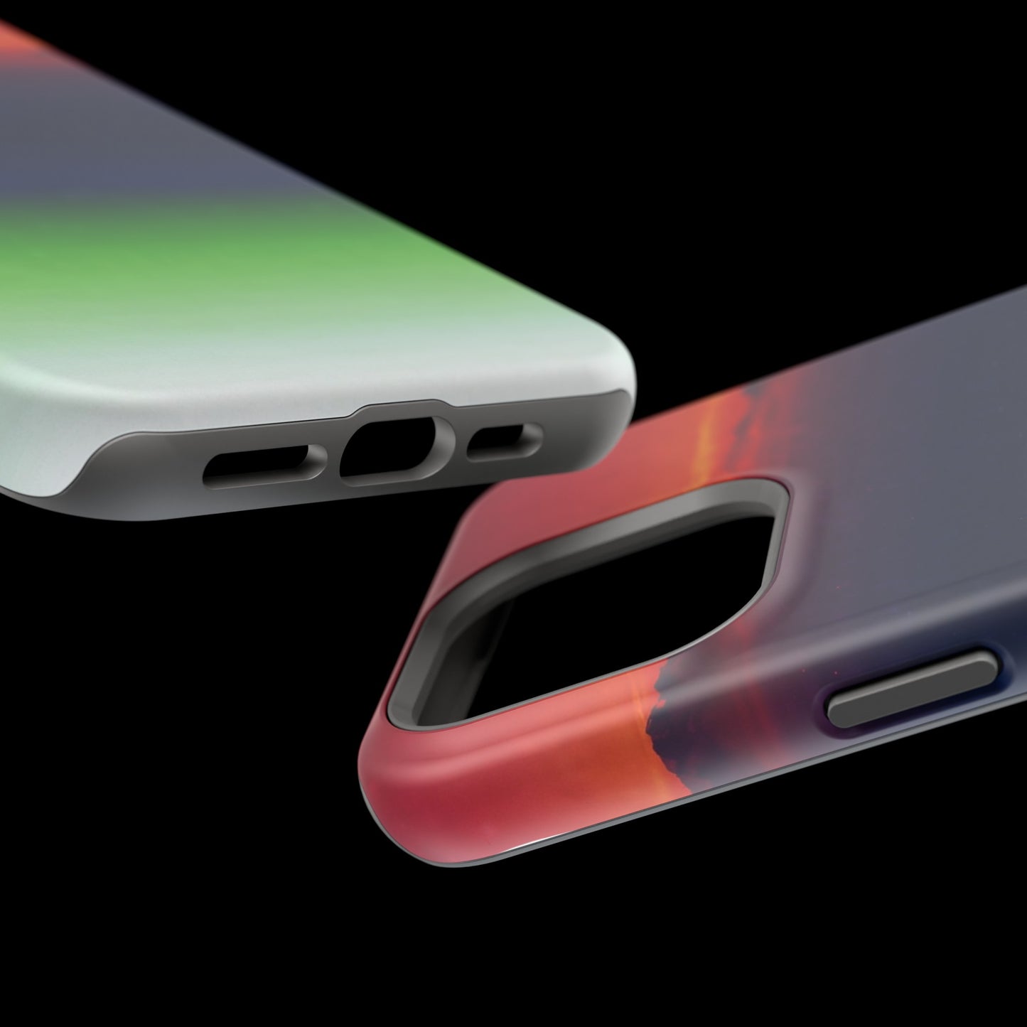 MagSafe Tough iPhone Case - "Cosmic Cyberpunk"